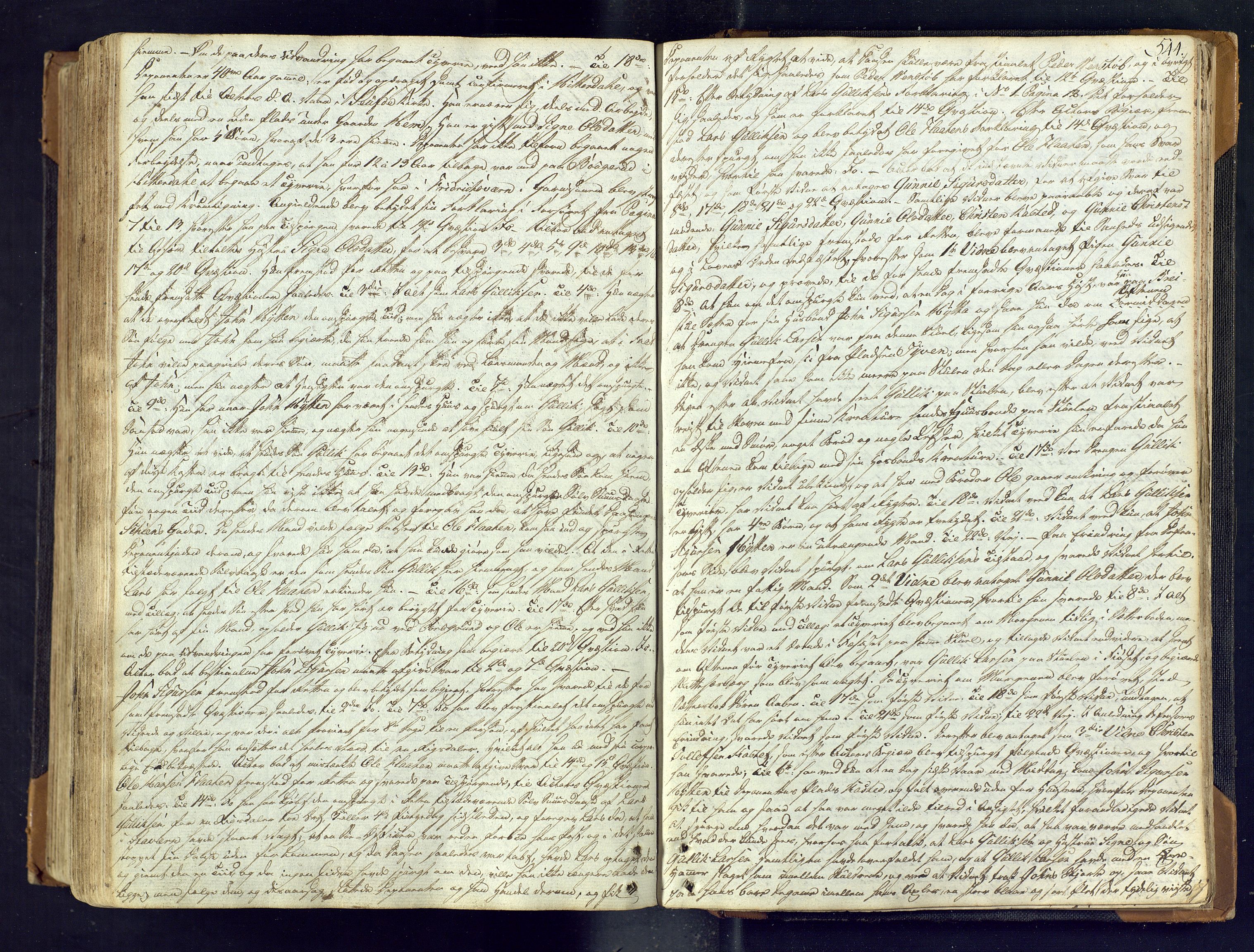 Nedre Telemark sorenskriveri, SAKO/A-135/F/Fc/Fca/L0001: Ekstrarettsprotokoll, 1802-1811, s. 544