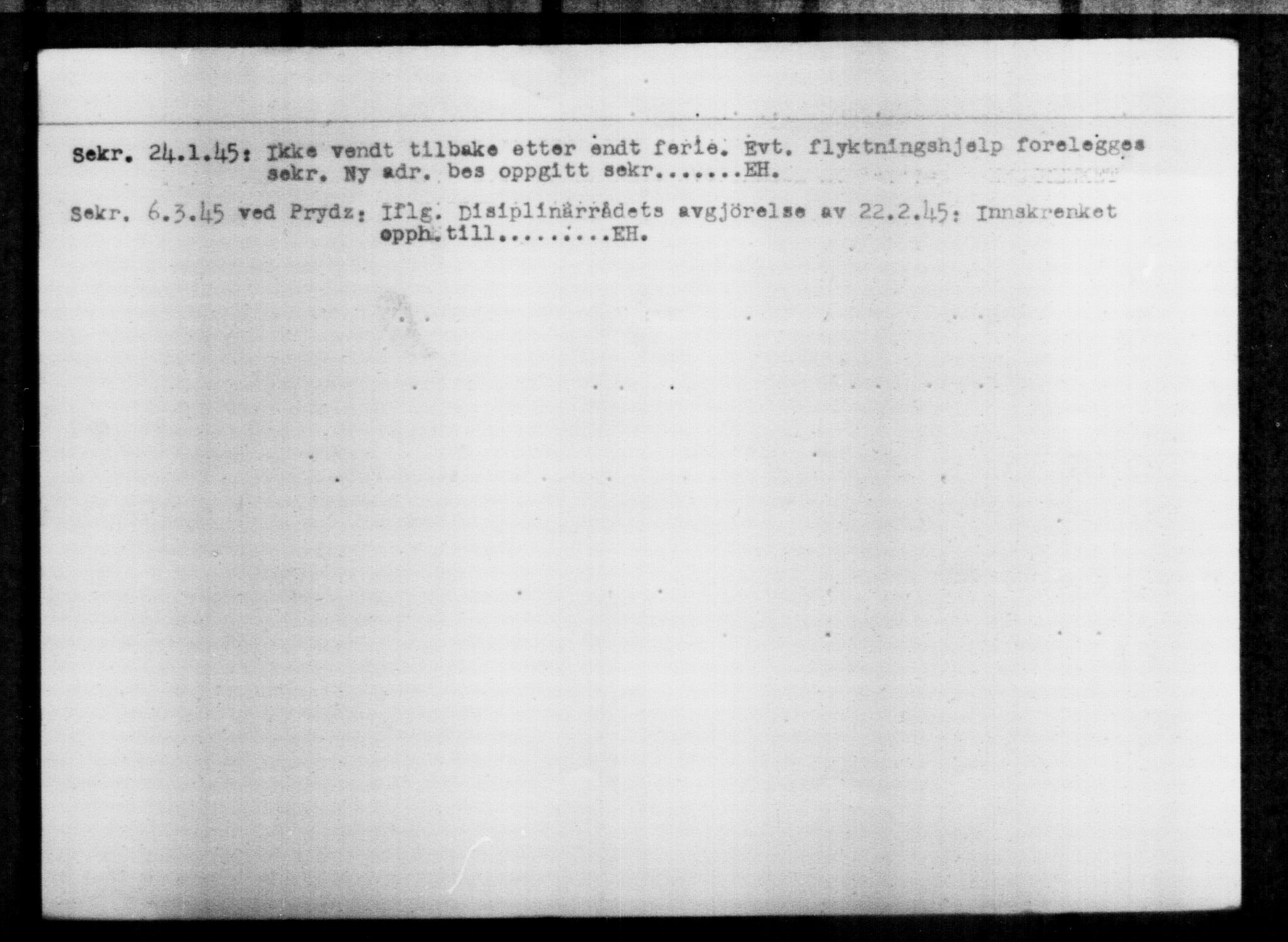 Utenriksstasjonene, Legasjonen i Stockholm, Flyktningkontoret, AV/RA-S-6753/V/Va/L0013: Kjesäterkartoteket, flyktninger med registreringsnr. 31500-34731, 1940-1945, s. 1988