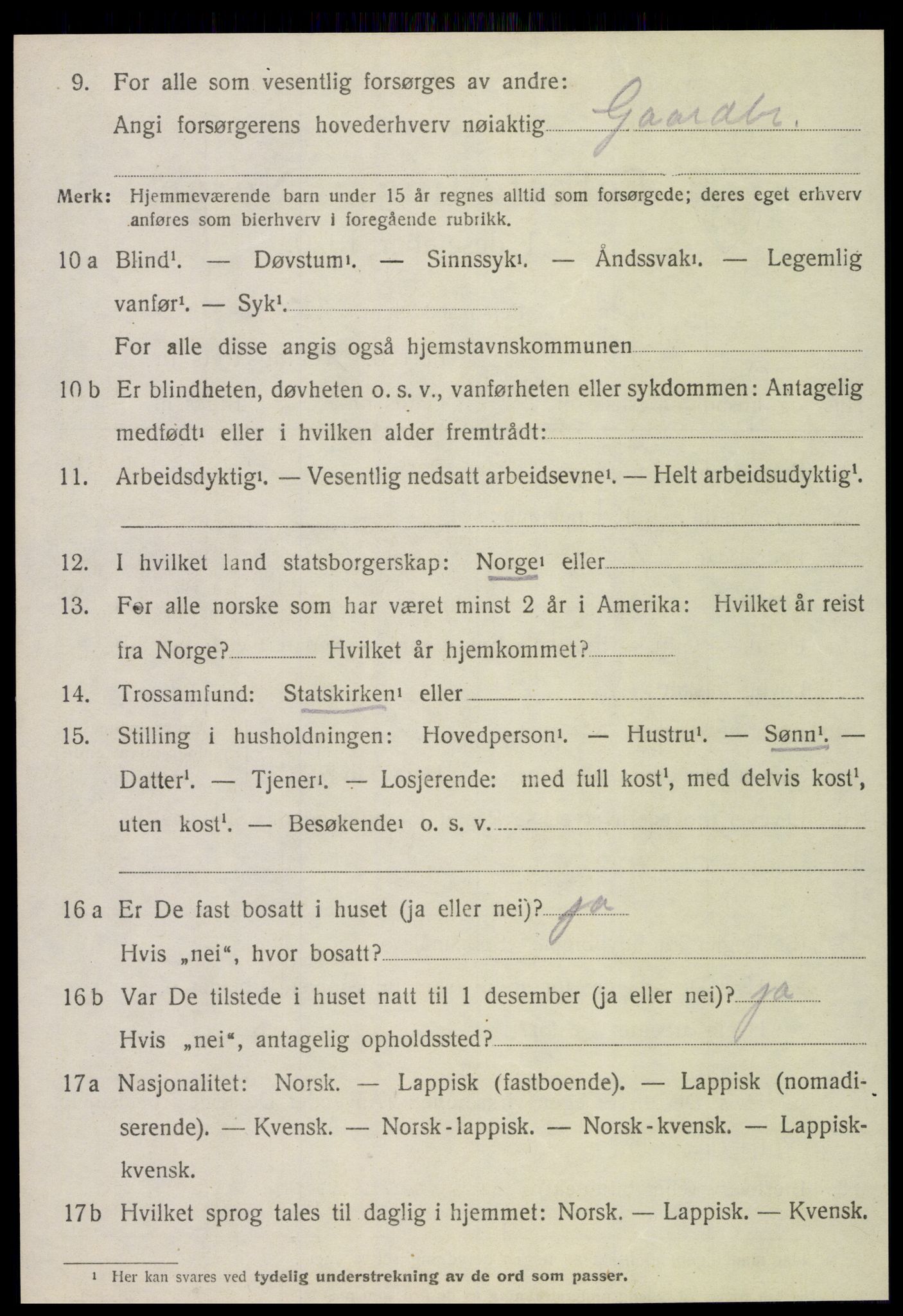 SAT, Folketelling 1920 for 1714 Stjørdal herred, 1920, s. 9067