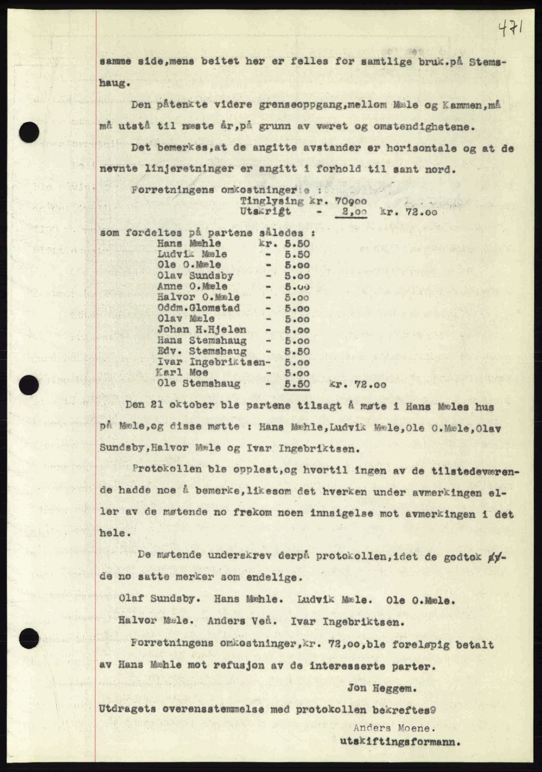 Nordmøre sorenskriveri, AV/SAT-A-4132/1/2/2Ca: Pantebok nr. A92, 1942-1942, Dagboknr: 1081/1942