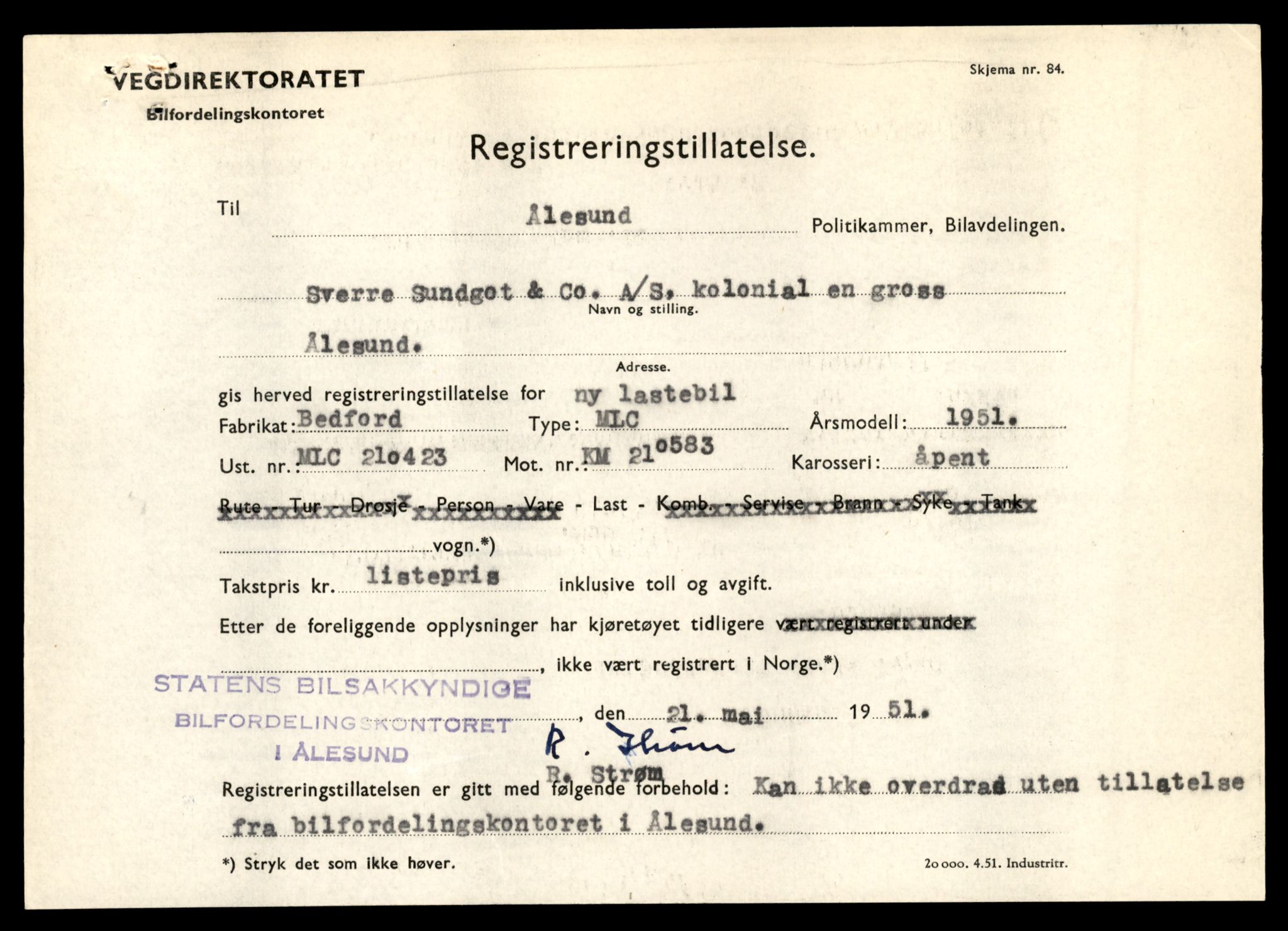Møre og Romsdal vegkontor - Ålesund trafikkstasjon, AV/SAT-A-4099/F/Fe/L0032: Registreringskort for kjøretøy T 11997 - T 12149, 1927-1998, s. 2957