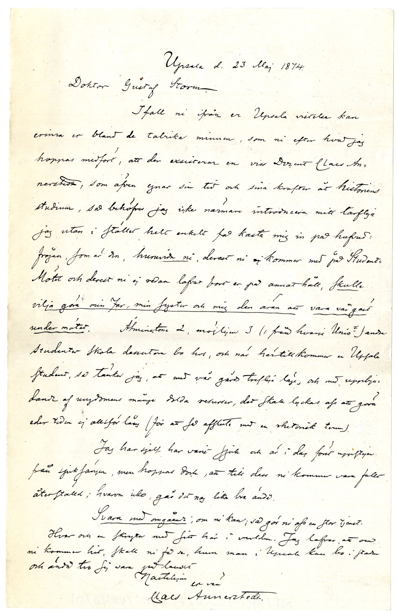 Diderik Maria Aalls brevsamling, NF/Ark-1023/F/L0001: D.M. Aalls brevsamling. A - B, 1738-1889, s. 533