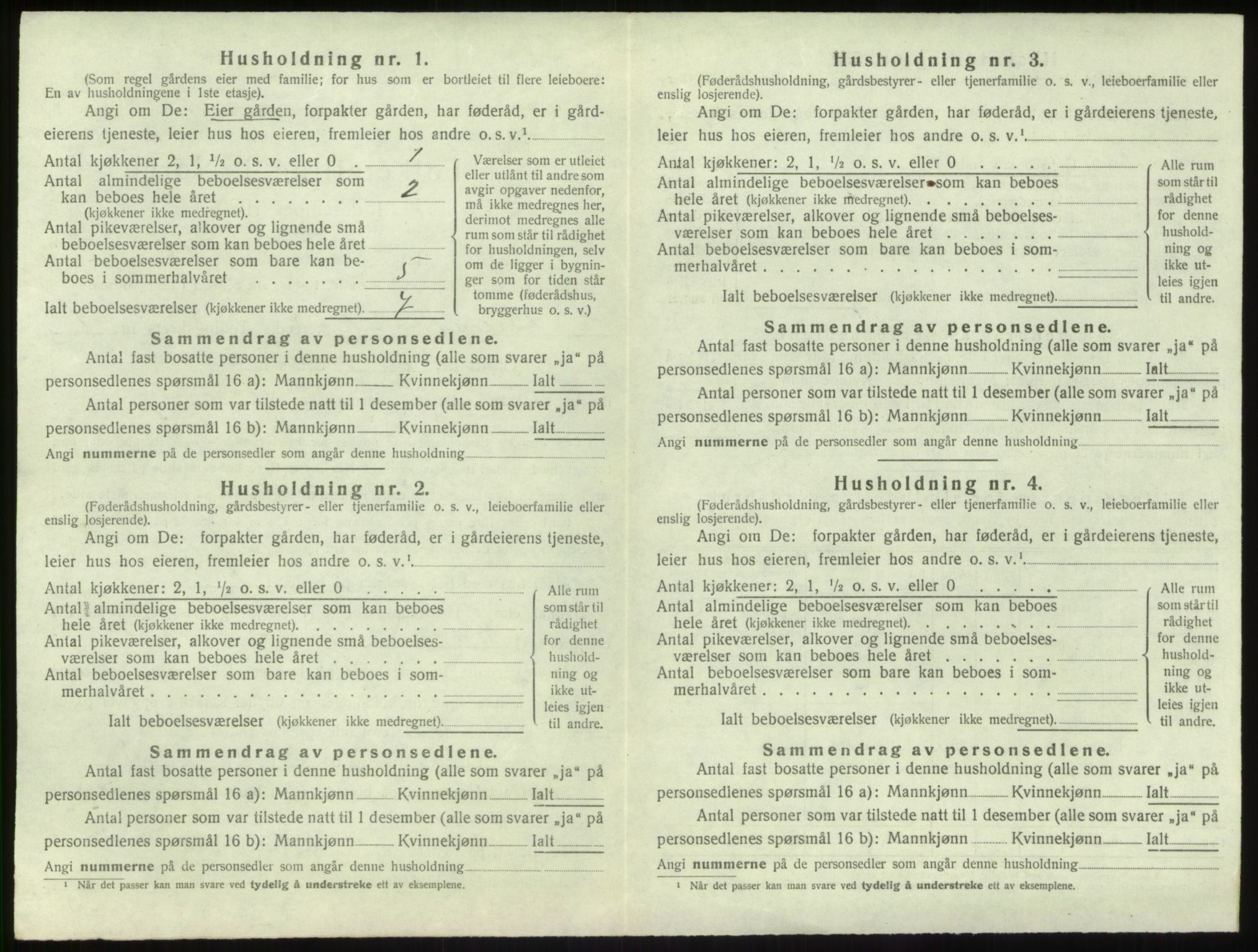 SAB, Folketelling 1920 for 1418 Balestrand herred, 1920, s. 130