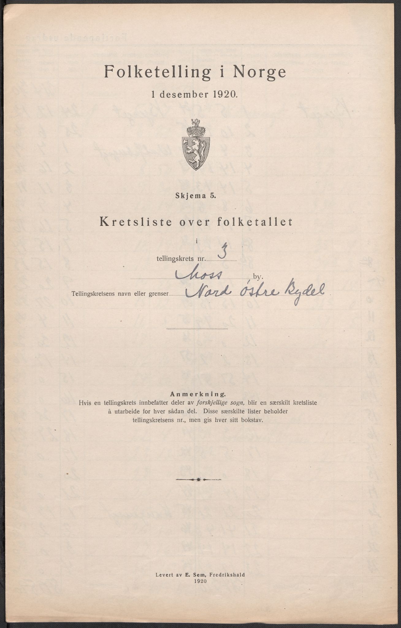 SAO, Folketelling 1920 for 0104 Moss kjøpstad, 1920, s. 16
