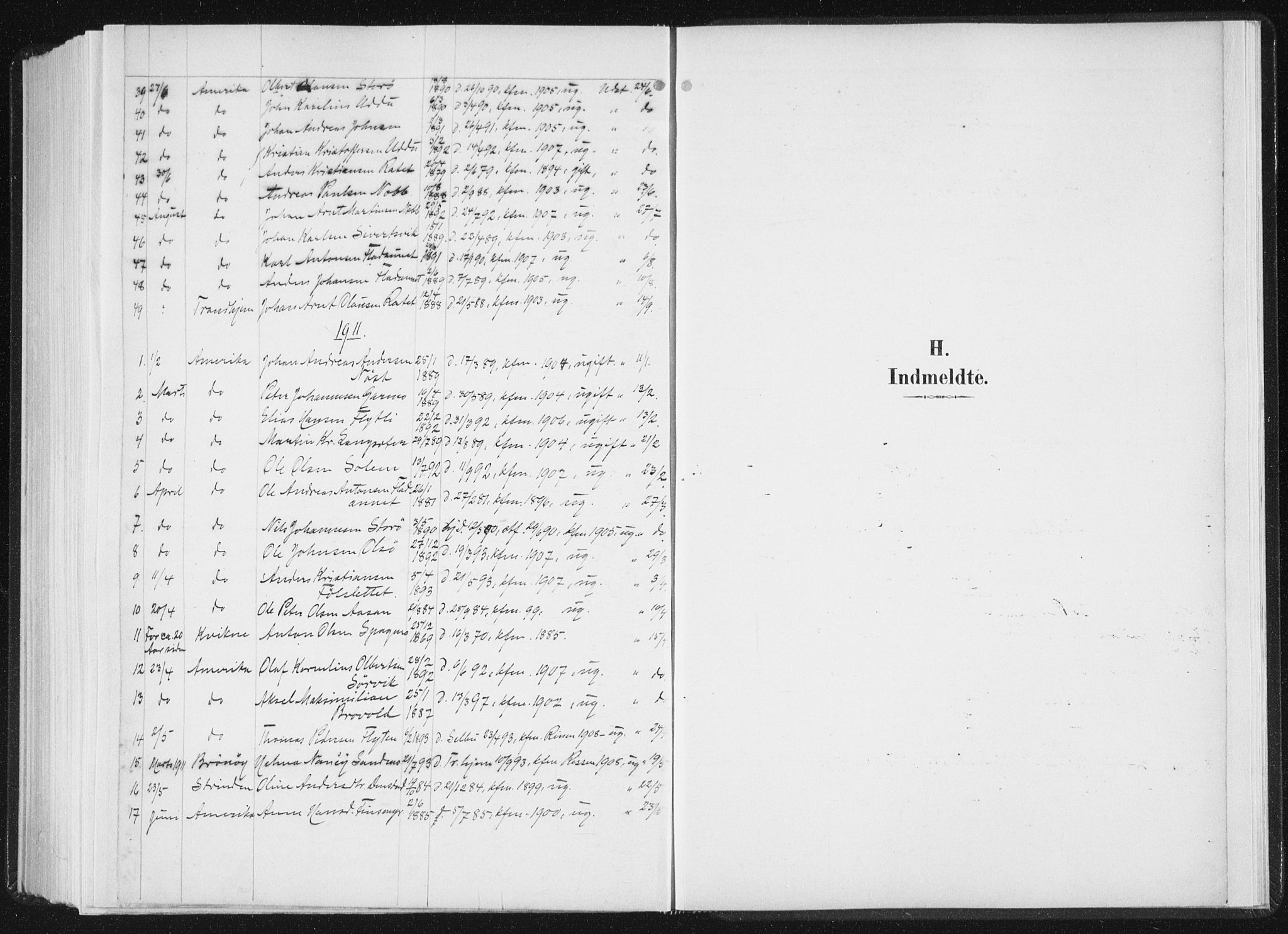 Ministerialprotokoller, klokkerbøker og fødselsregistre - Sør-Trøndelag, SAT/A-1456/647/L0635: Ministerialbok nr. 647A02, 1896-1911