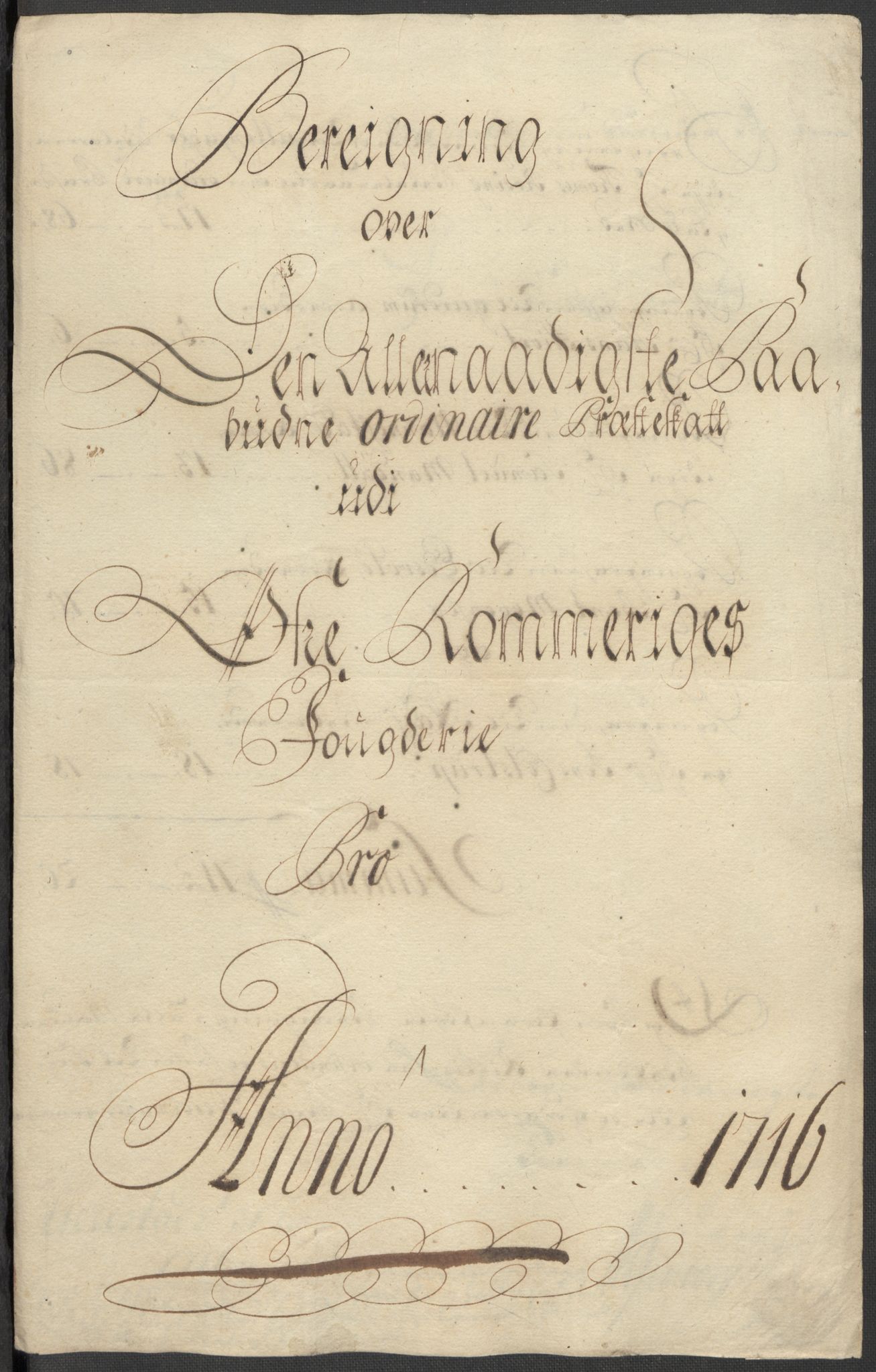 Rentekammeret inntil 1814, Reviderte regnskaper, Fogderegnskap, RA/EA-4092/R12/L0725: Fogderegnskap Øvre Romerike, 1716, s. 149