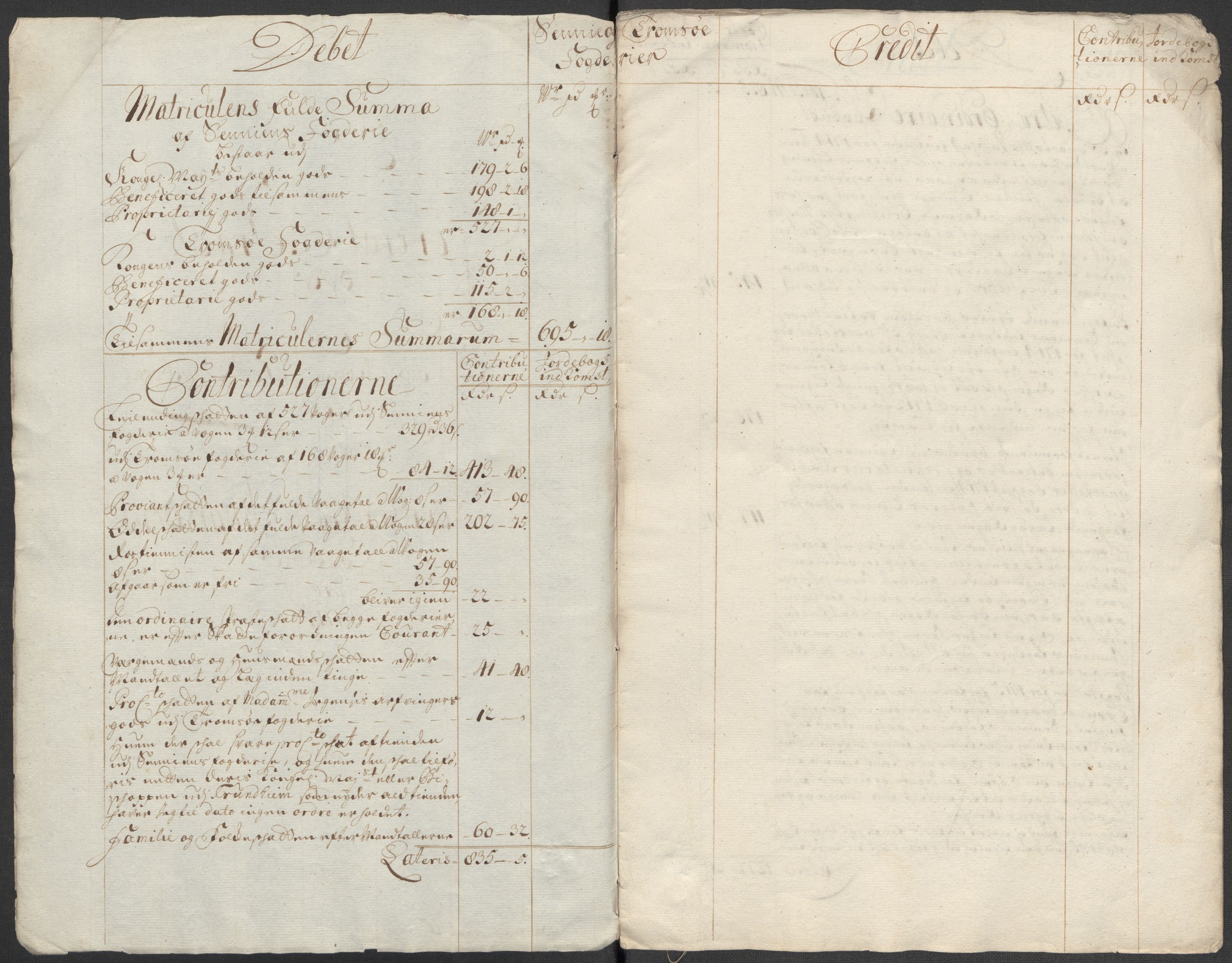 Rentekammeret inntil 1814, Reviderte regnskaper, Fogderegnskap, AV/RA-EA-4092/R68/L4761: Fogderegnskap Senja og Troms, 1715, s. 15