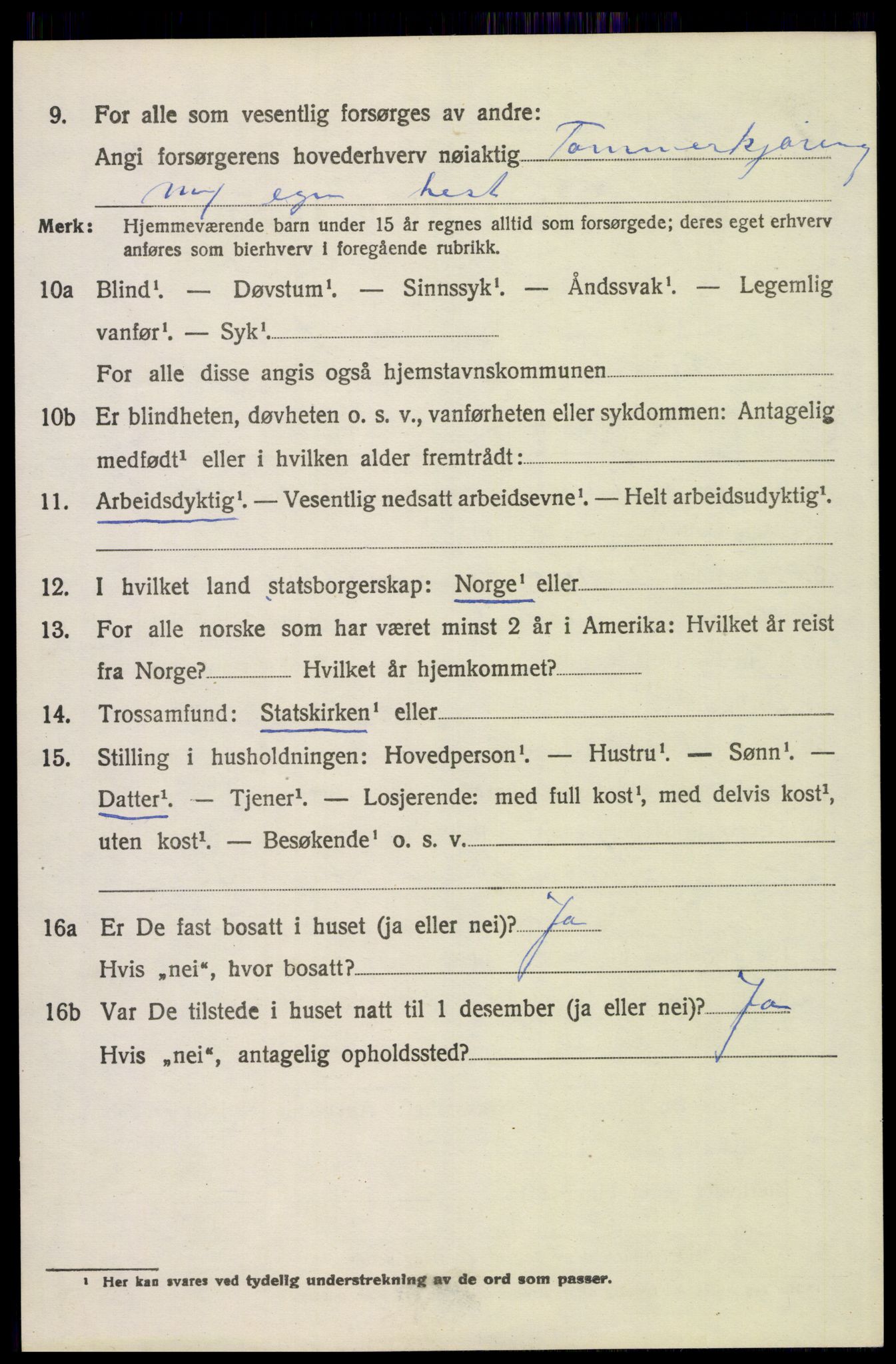 SAH, Folketelling 1920 for 0428 Trysil herred, 1920, s. 3112