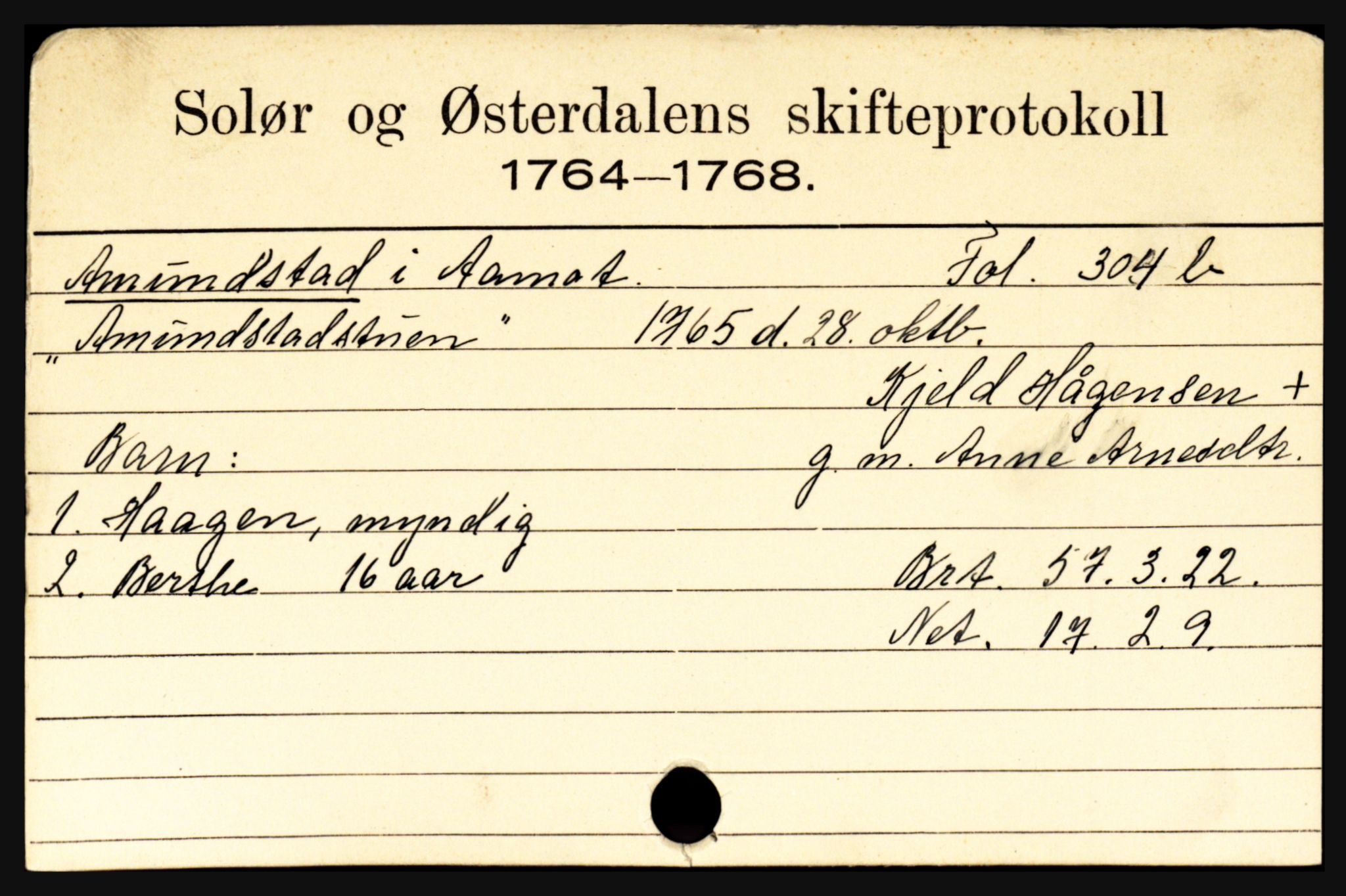 Solør og Østerdalen sorenskriveri, AV/SAH-TING-024/J, 1716-1774, s. 13