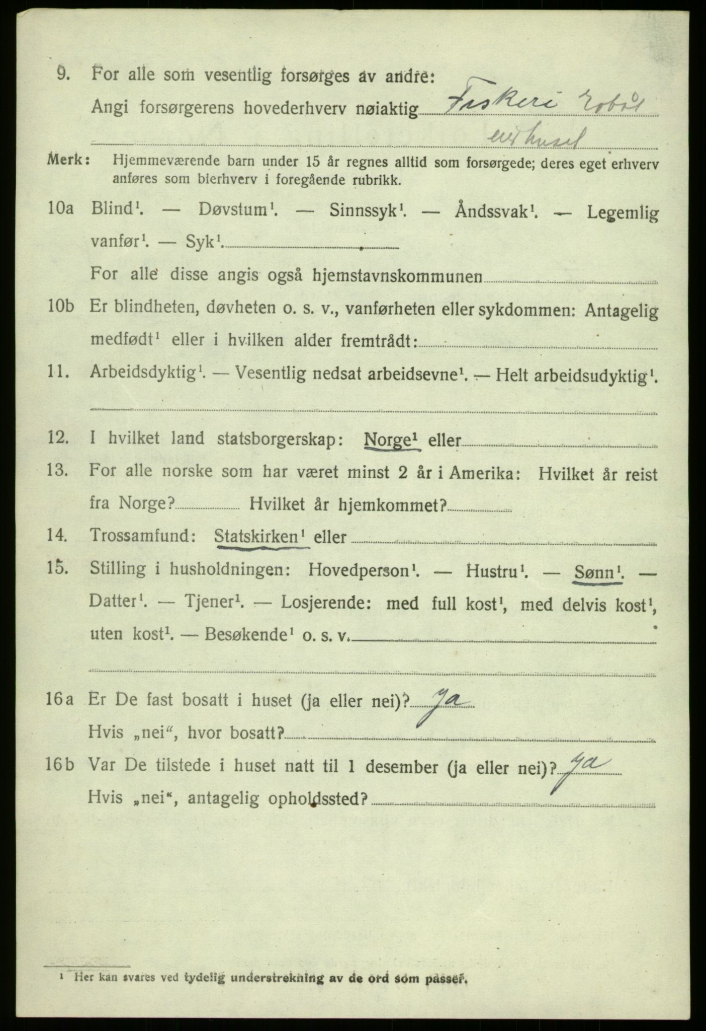 SAB, Folketelling 1920 for 1258 Herdla herred, 1920, s. 5876