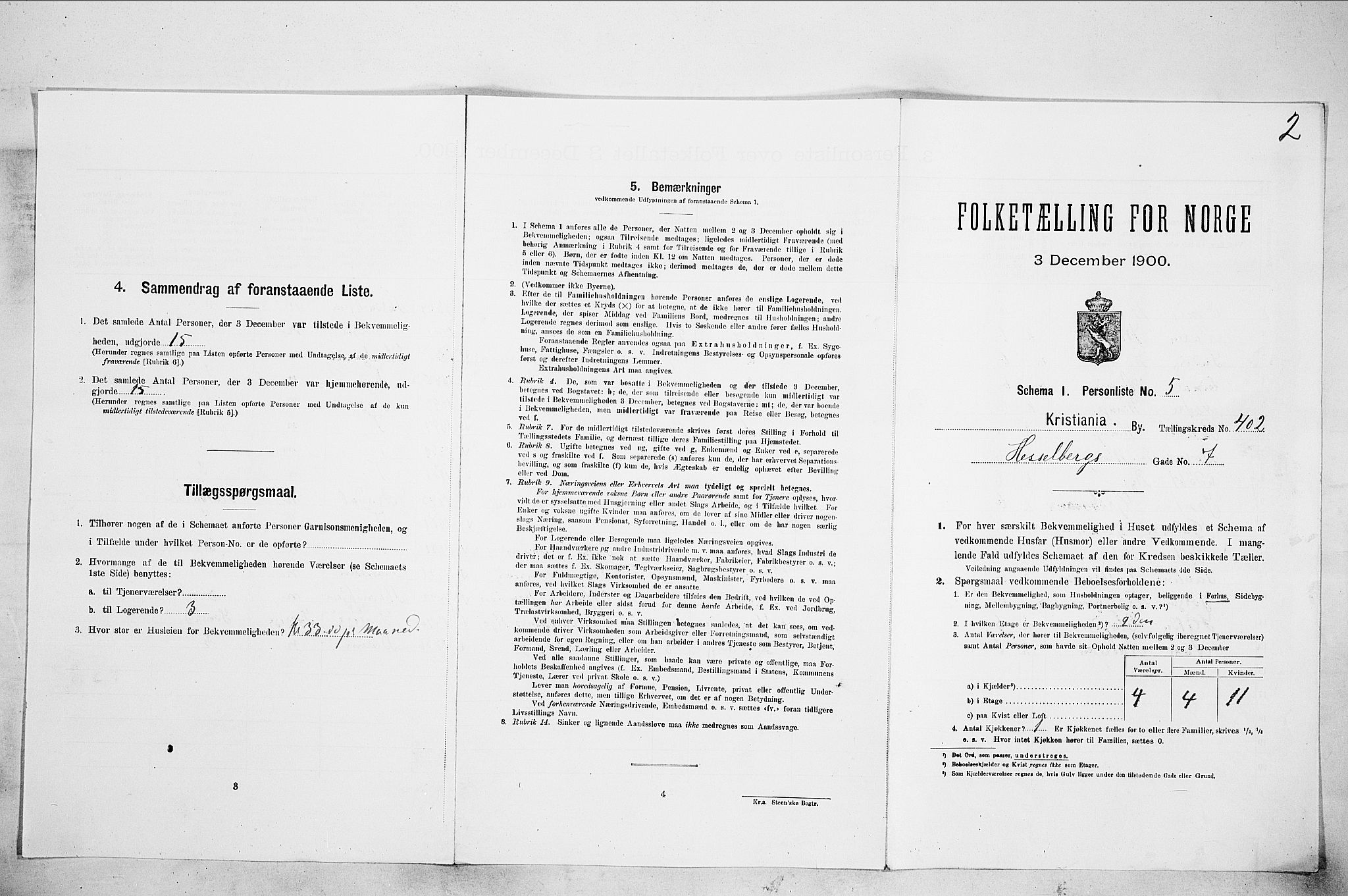 SAO, Folketelling 1900 for 0301 Kristiania kjøpstad, 1900, s. 37723