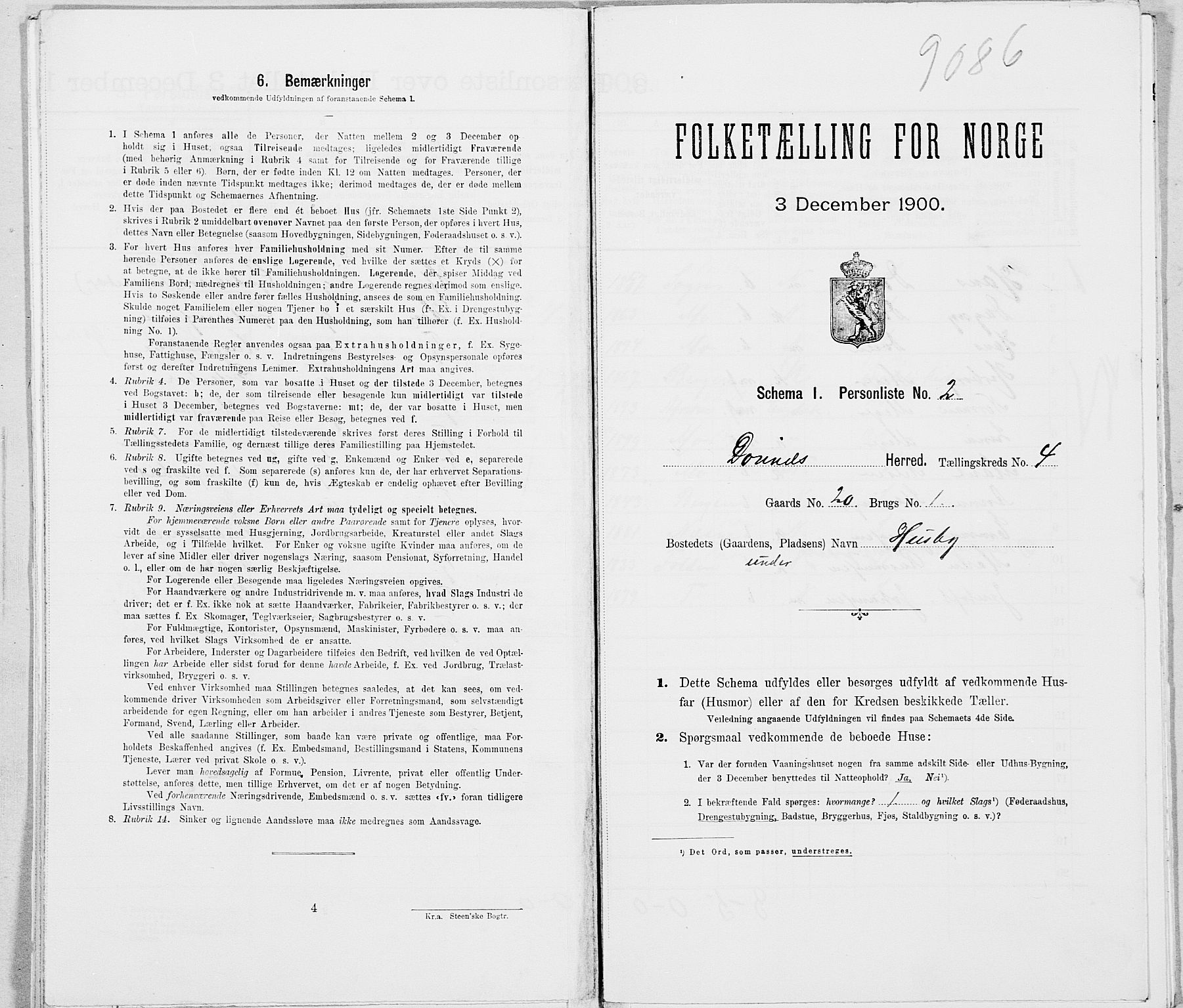 SAT, Folketelling 1900 for 1827 Dønnes herred, 1900, s. 545