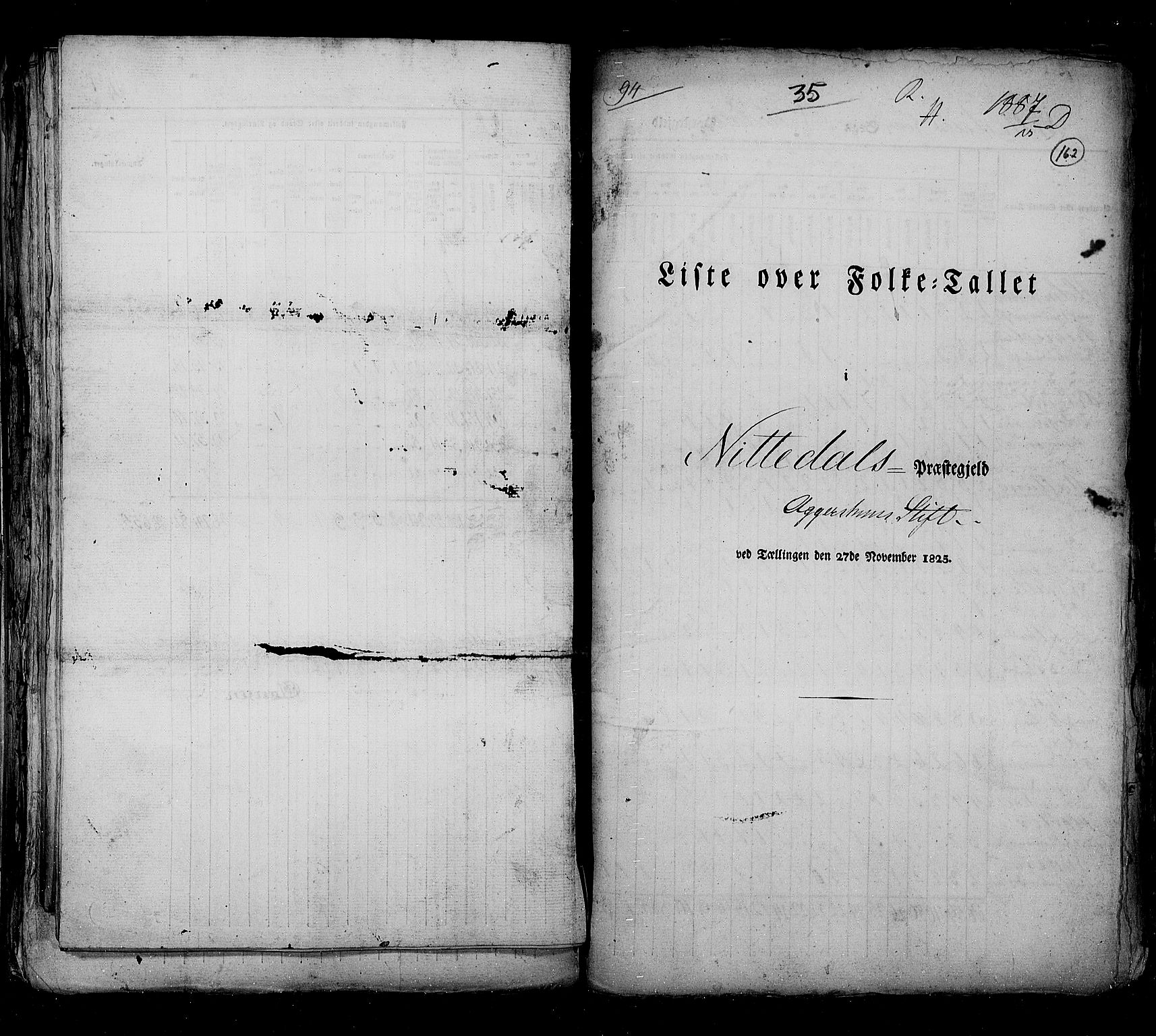 RA, Folketellingen 1825, bind 4: Akershus amt, 1825, s. 162