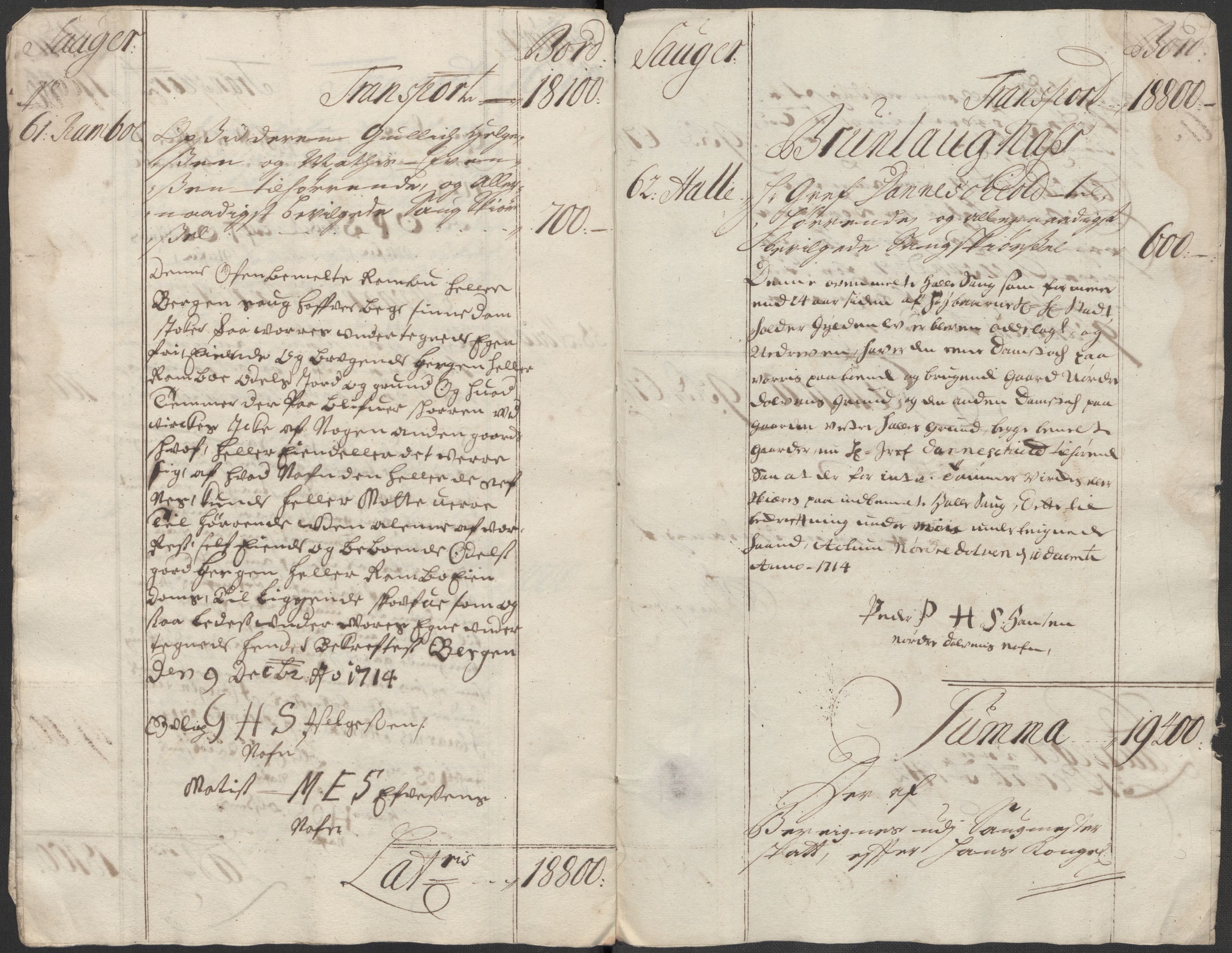 Rentekammeret inntil 1814, Reviderte regnskaper, Fogderegnskap, AV/RA-EA-4092/R33/L1986: Fogderegnskap Larvik grevskap, 1714-1715, s. 160