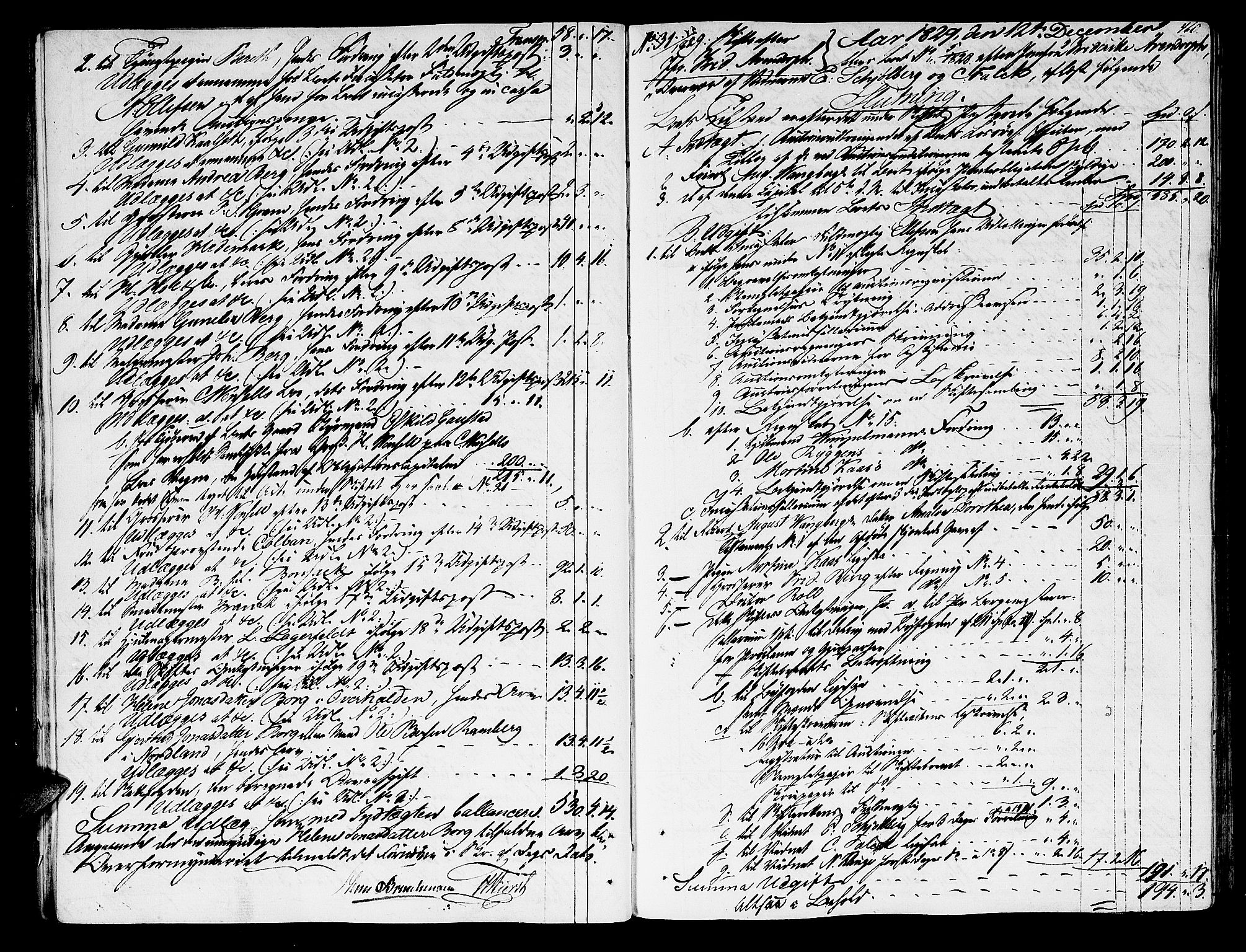 Trondheim byfogd, AV/SAT-A-0003/1/3/3A/L0028: Skifteprotokoll - gml.nr.22. (m/ register) U, 1829-1835, s. 459b-460a