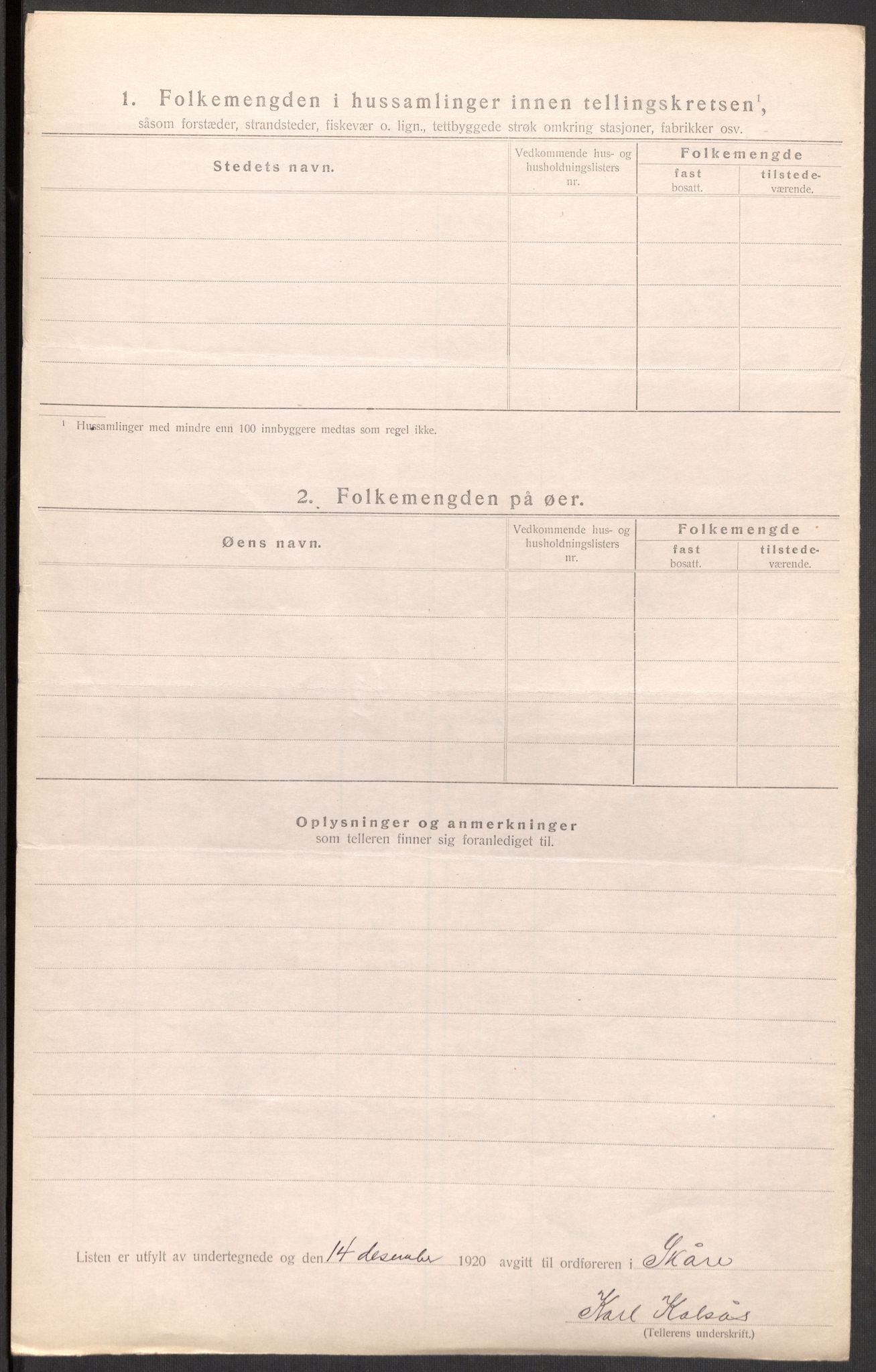 SAST, Folketelling 1920 for 1153 Skåre herred, 1920, s. 37