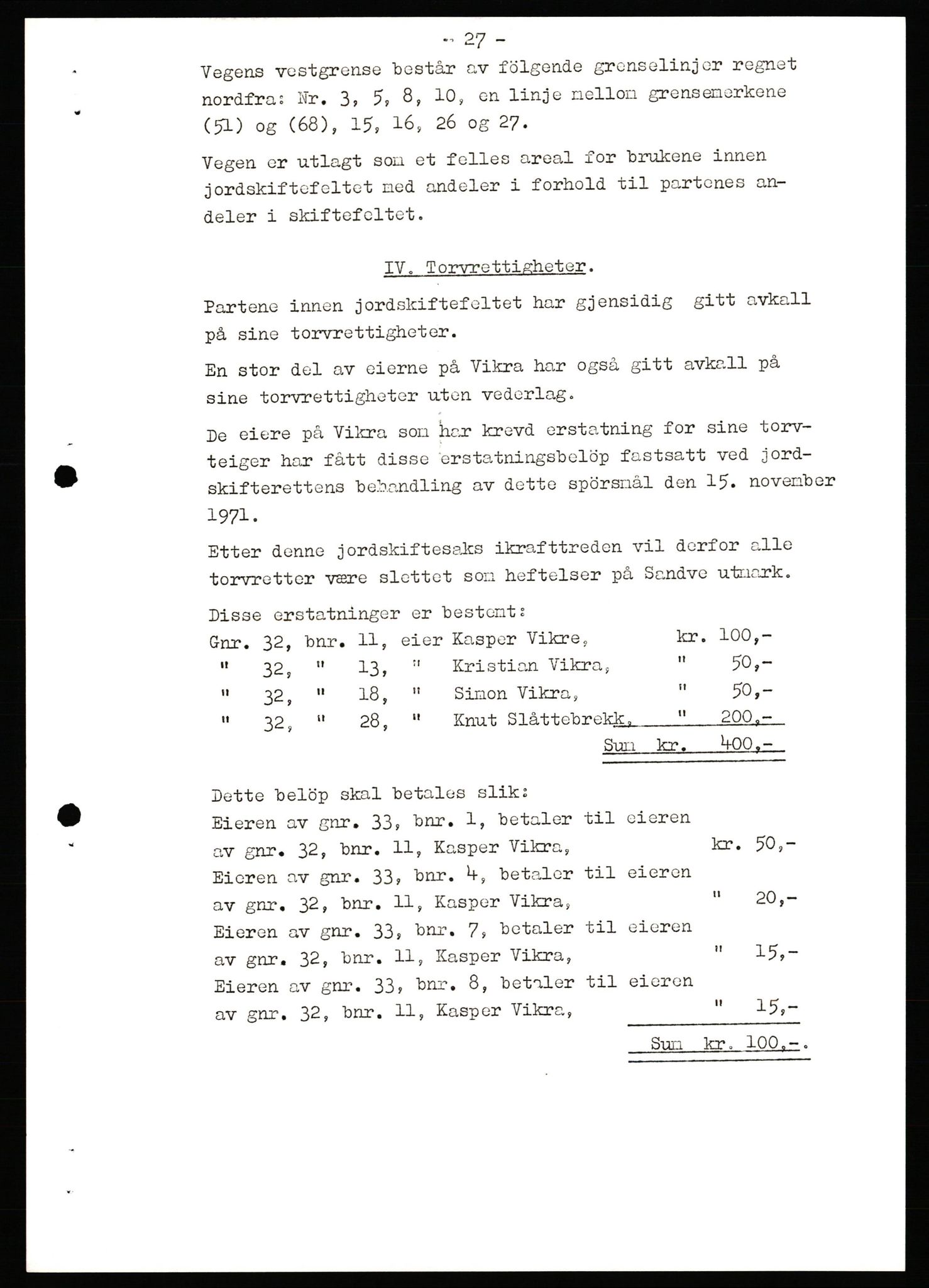 Nord-Rogaland jordskifterett, AV/SAST-A-102427/Oc/L0008: Karmøy, 1955-1976, s. 319