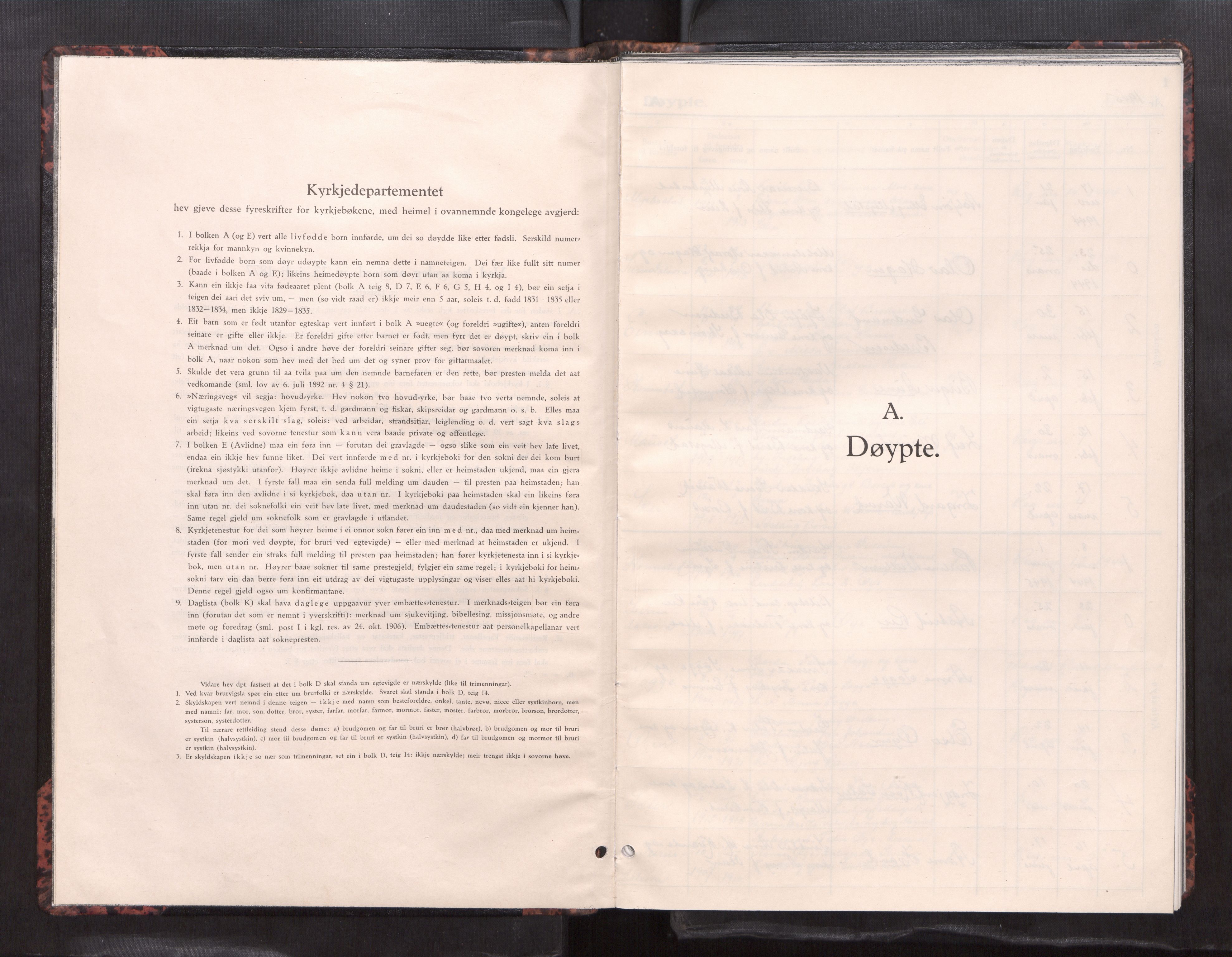 Ministerialprotokoller, klokkerbøker og fødselsregistre - Møre og Romsdal, SAT/A-1454/596/L1061: Klokkerbok nr. 596---, 1945-1956