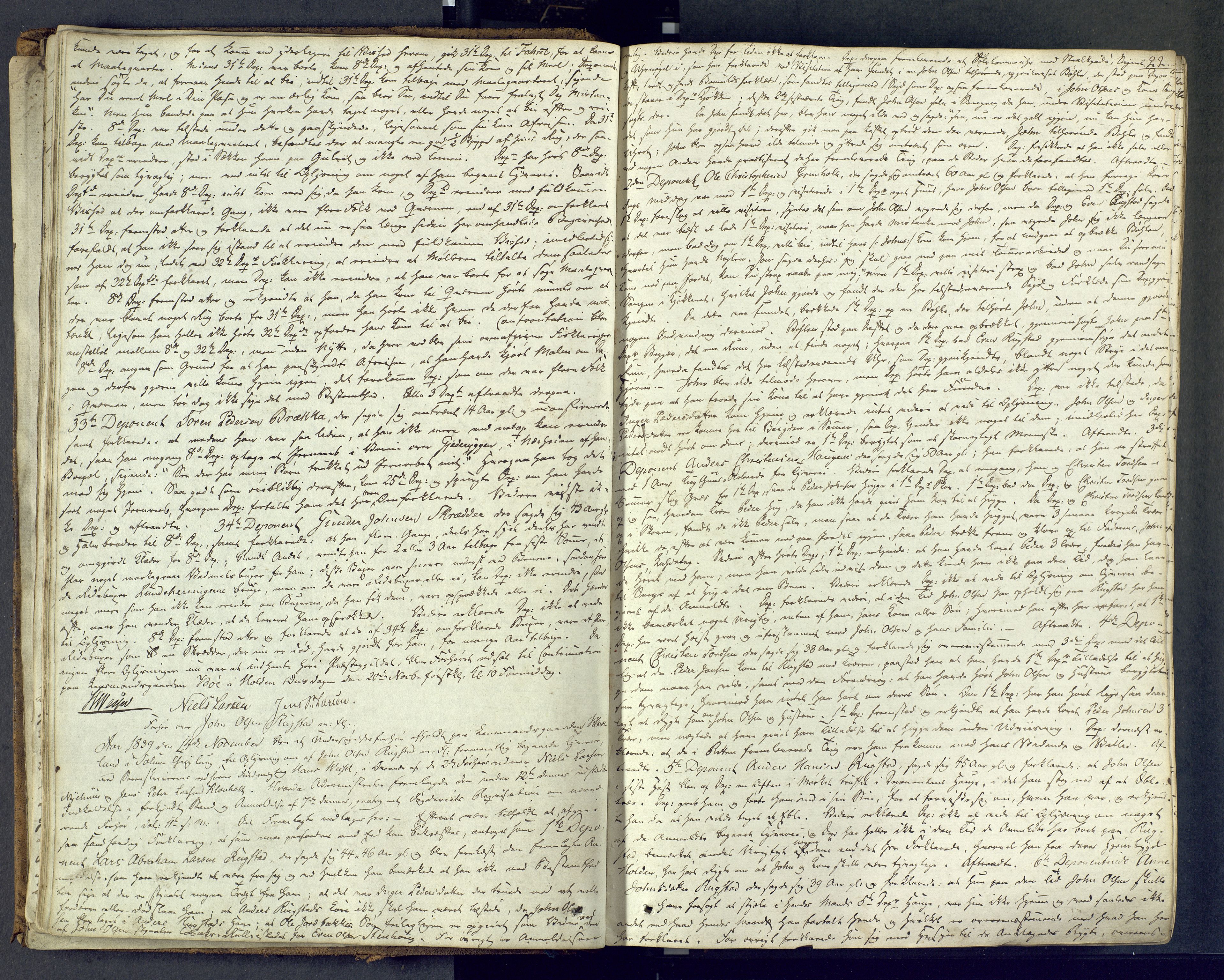 Nedre Telemark sorenskriveri, AV/SAKO-A-135/F/Fc/Fca/L0007: Ekstrarettsprotokoll, 1839-1846, s. 22