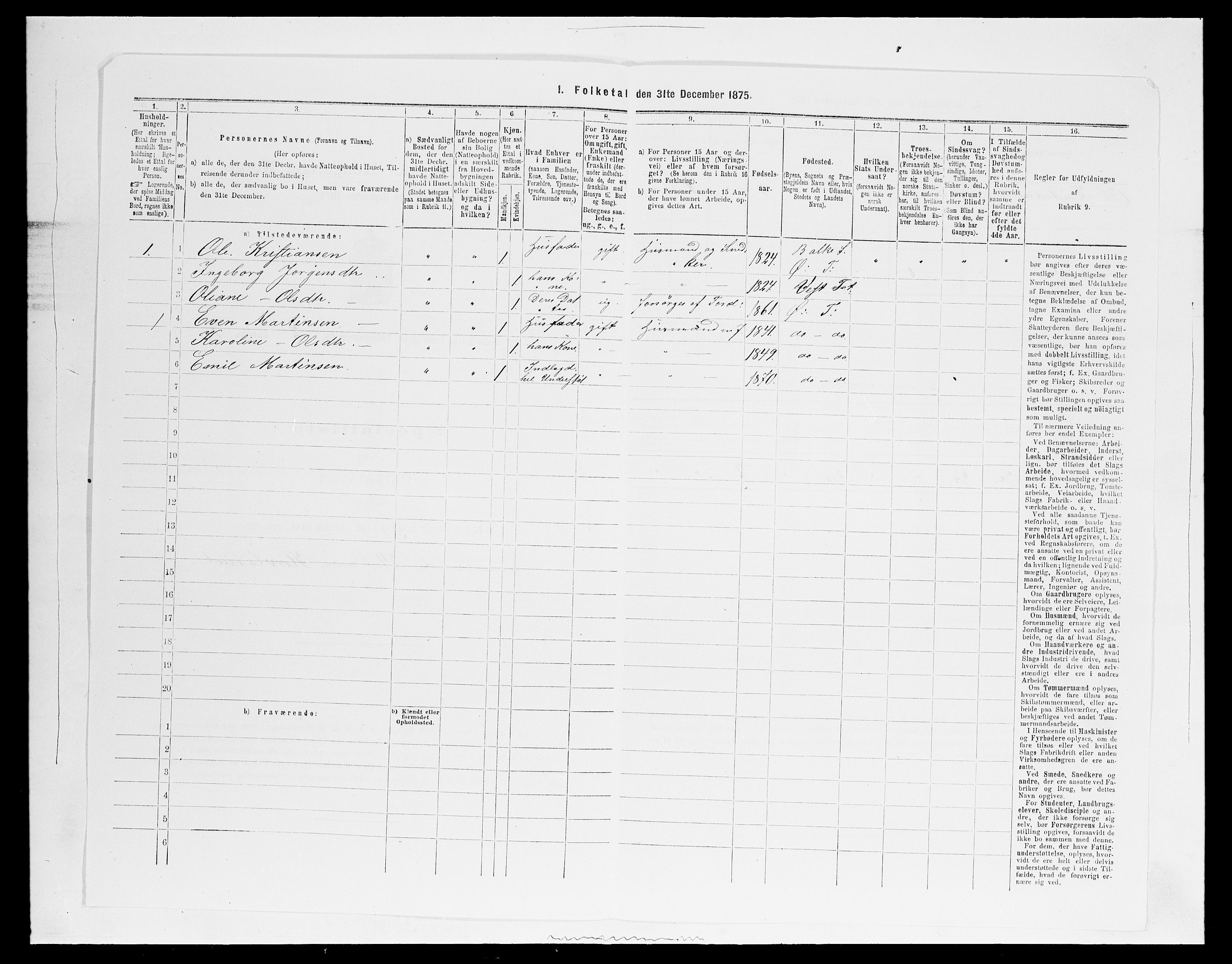 SAH, Folketelling 1875 for 0528P Østre Toten prestegjeld, 1875, s. 361