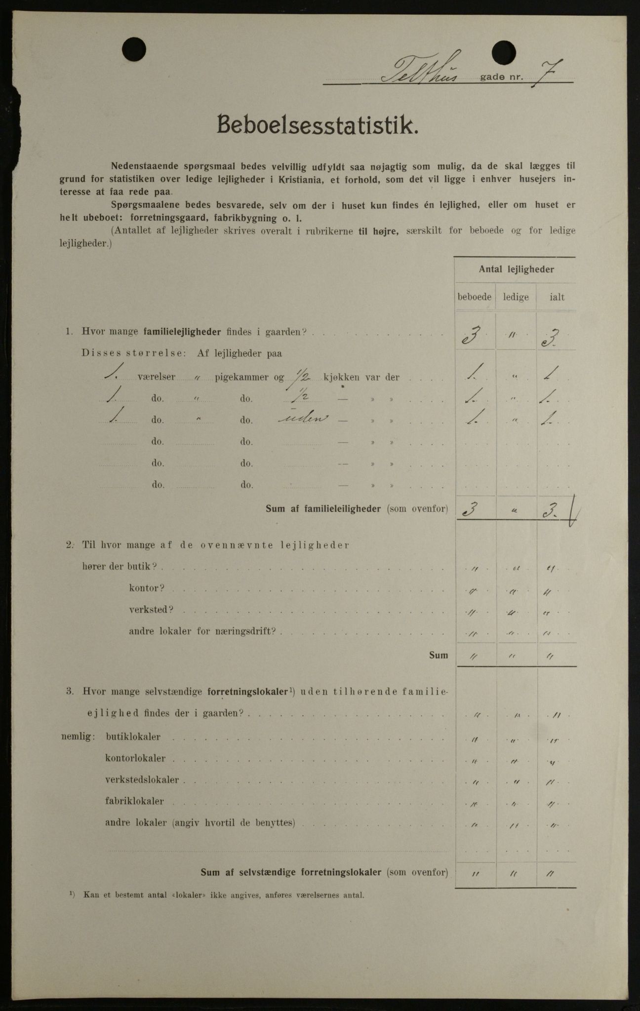 OBA, Kommunal folketelling 1.2.1908 for Kristiania kjøpstad, 1908, s. 96725