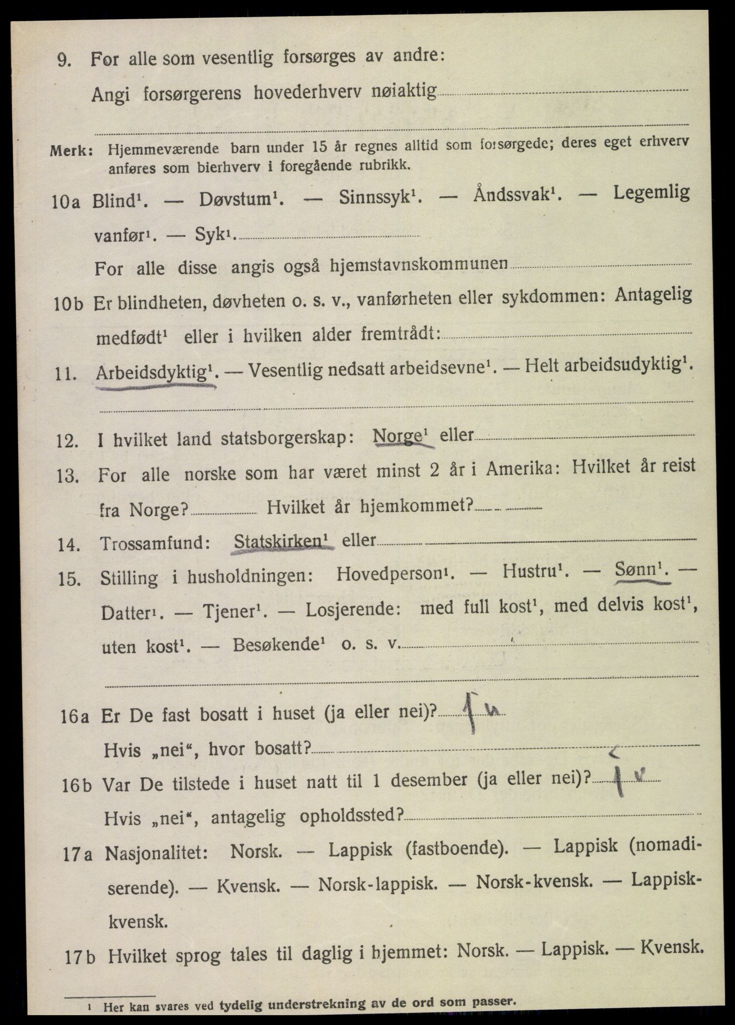SAT, Folketelling 1920 for 1731 Sparbu herred, 1920, s. 6790