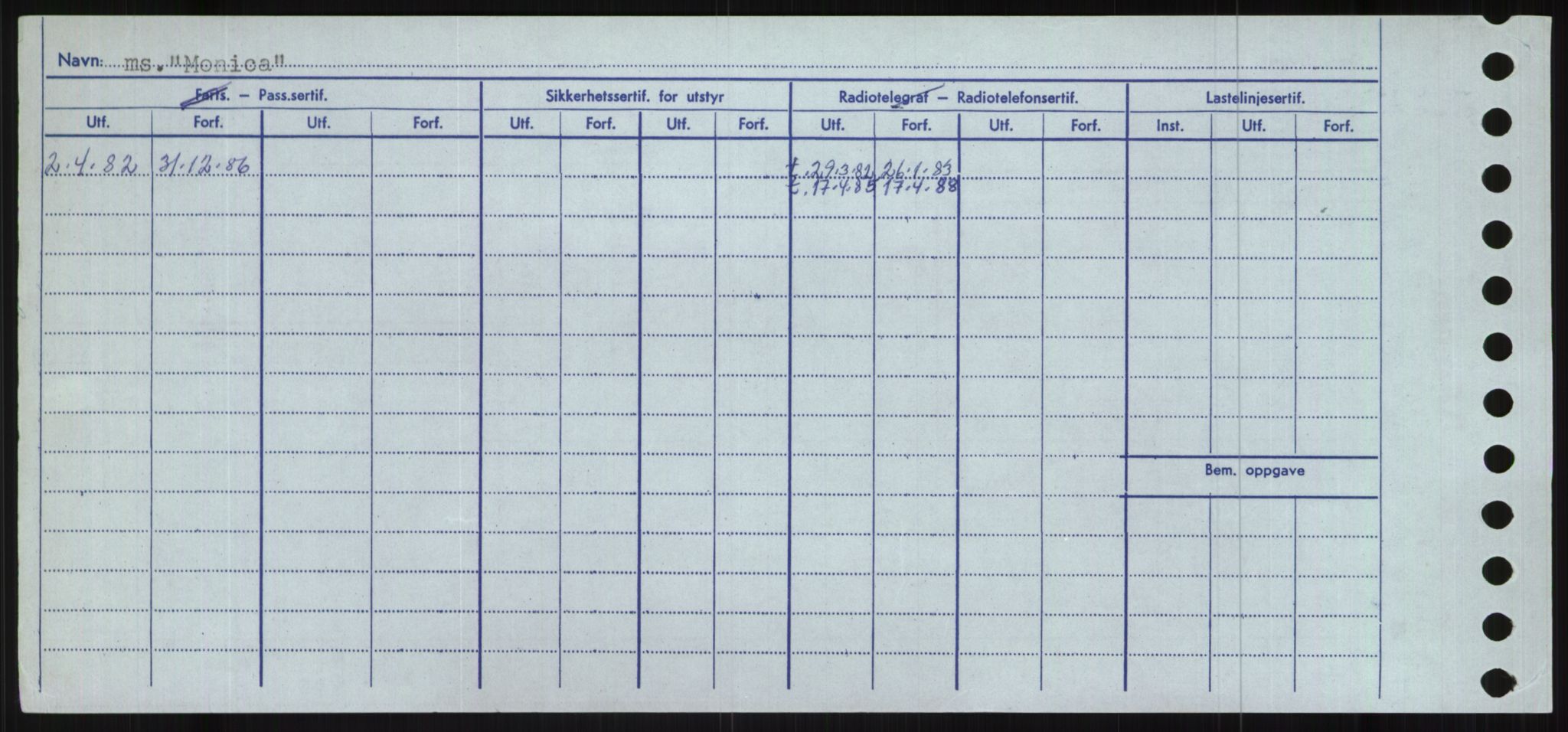 Sjøfartsdirektoratet med forløpere, Skipsmålingen, RA/S-1627/H/Ha/L0004/0001: Fartøy, Mas-R / Fartøy, Mas-Odd, s. 222