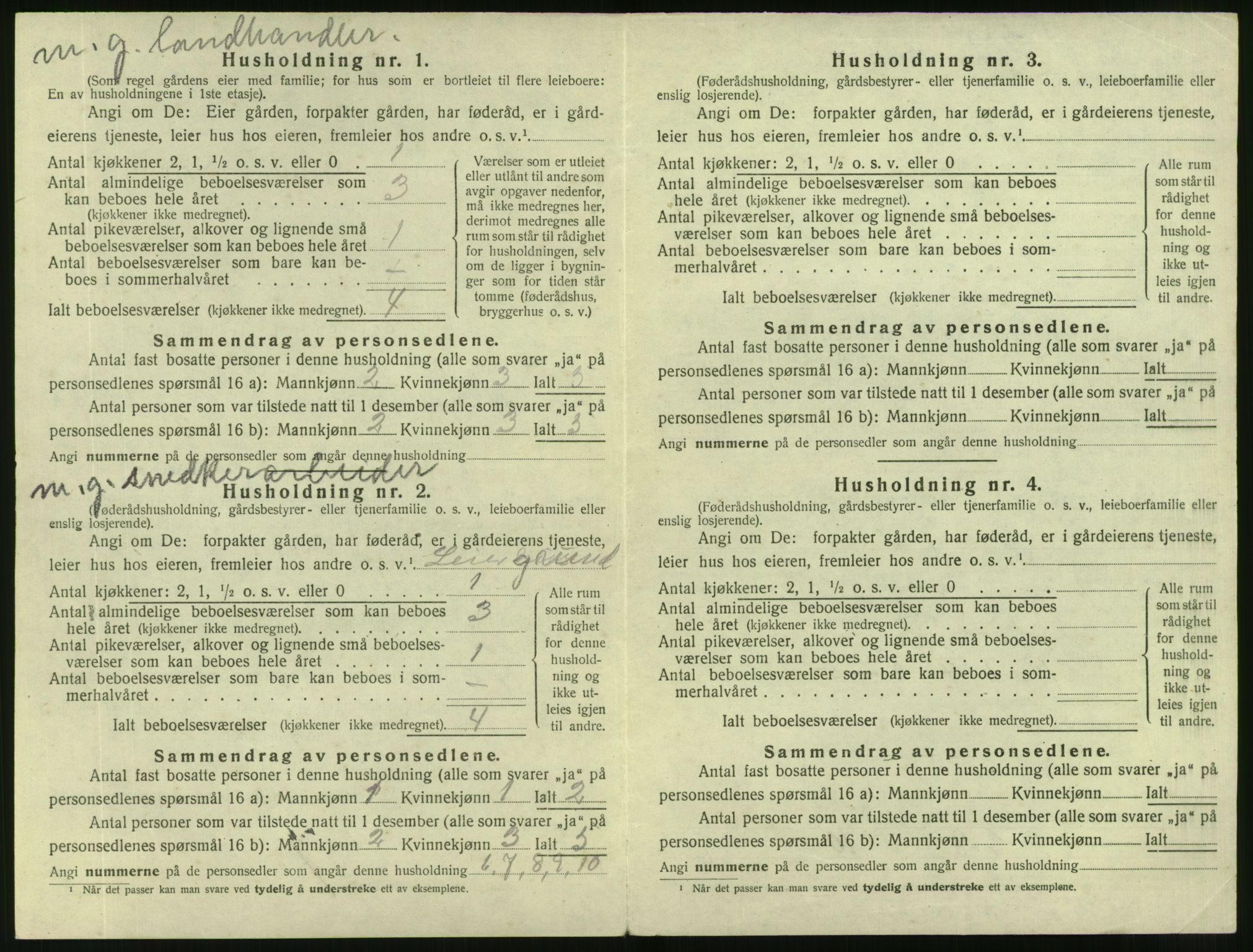 SAT, Folketelling 1920 for 1511 Vanylven herred, 1920, s. 456