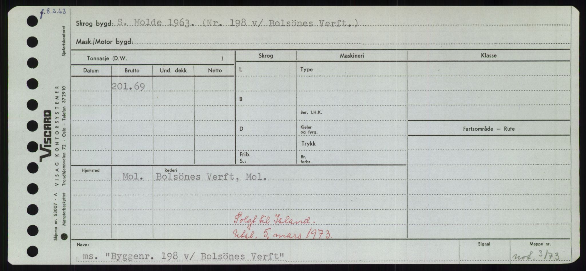 Sjøfartsdirektoratet med forløpere, Skipsmålingen, AV/RA-S-1627/H/Hd/L0006: Fartøy, Byg-Båt, s. 51