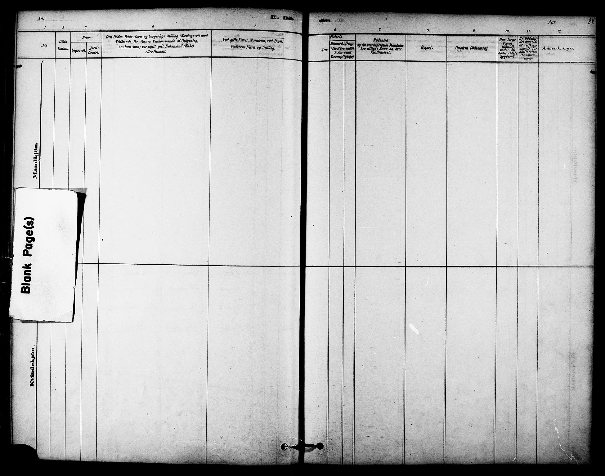 Ministerialprotokoller, klokkerbøker og fødselsregistre - Nordland, AV/SAT-A-1459/841/L0609: Ministerialbok nr. 841A13, 1878-1902, s. 84