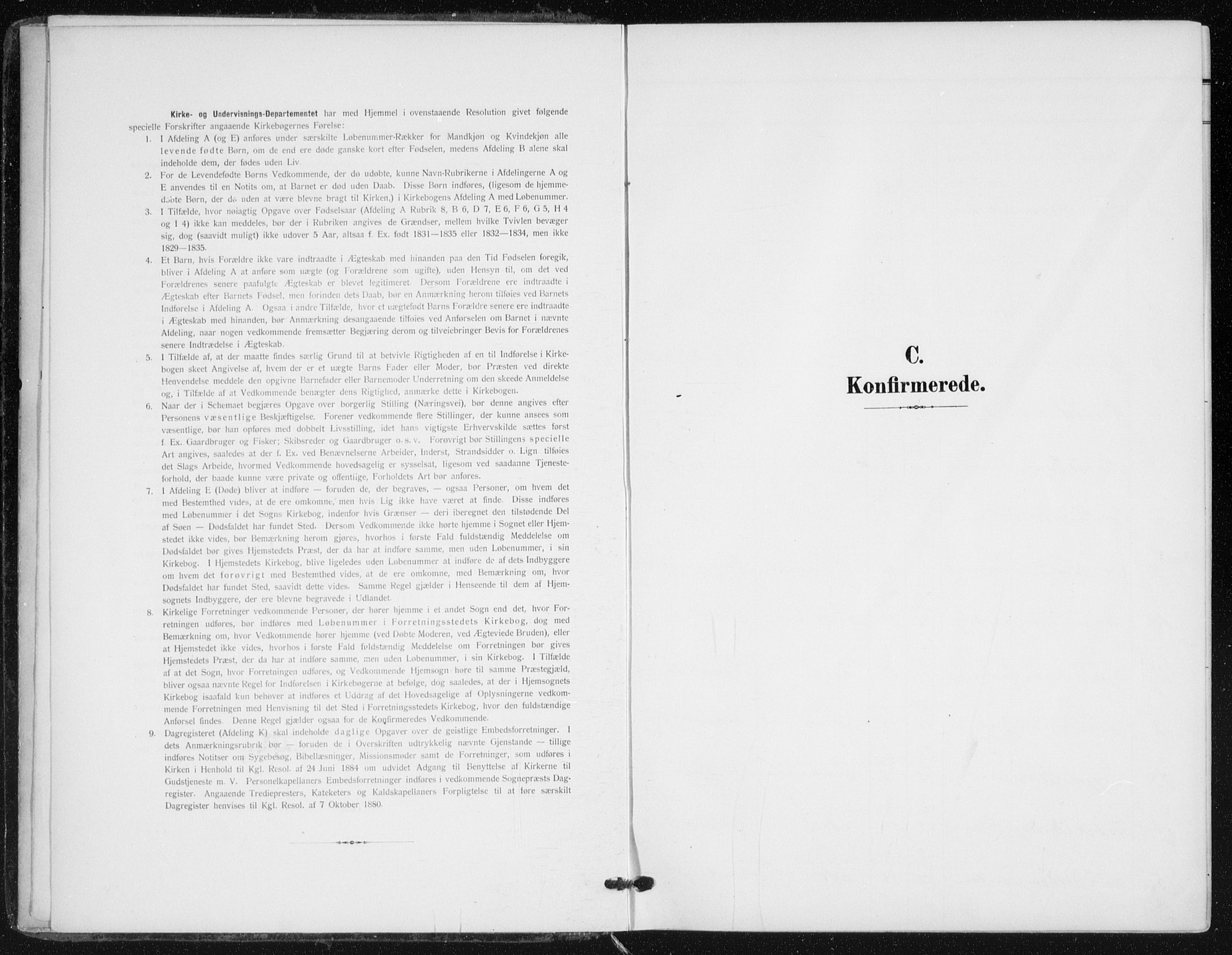 Kampen prestekontor Kirkebøker, AV/SAO-A-10853/F/Fa/L0011: Ministerialbok nr. I 11, 1907-1917