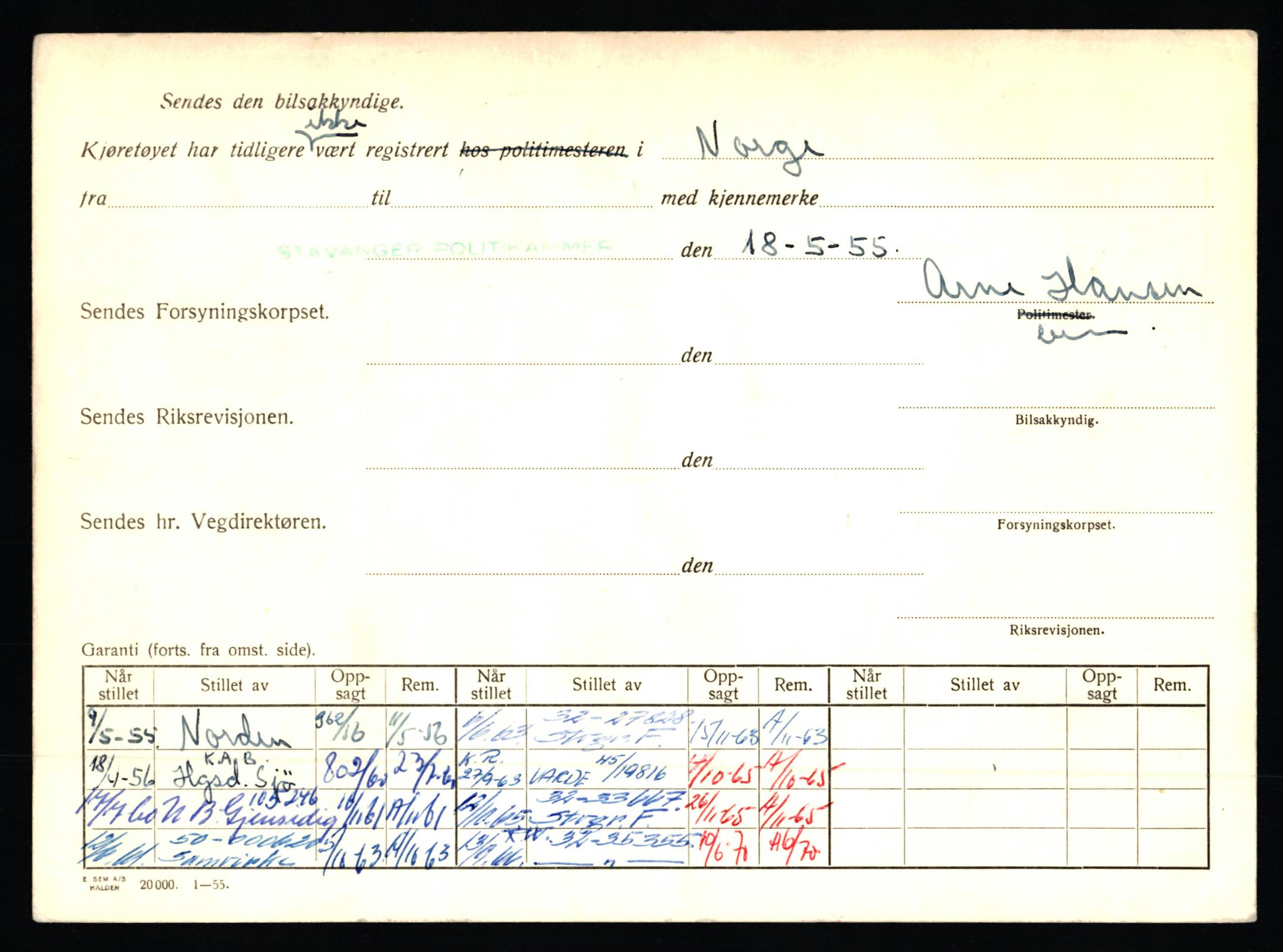 Stavanger trafikkstasjon, AV/SAST-A-101942/0/F/L0002: L-350 - L-699, 1930-1971, s. 858