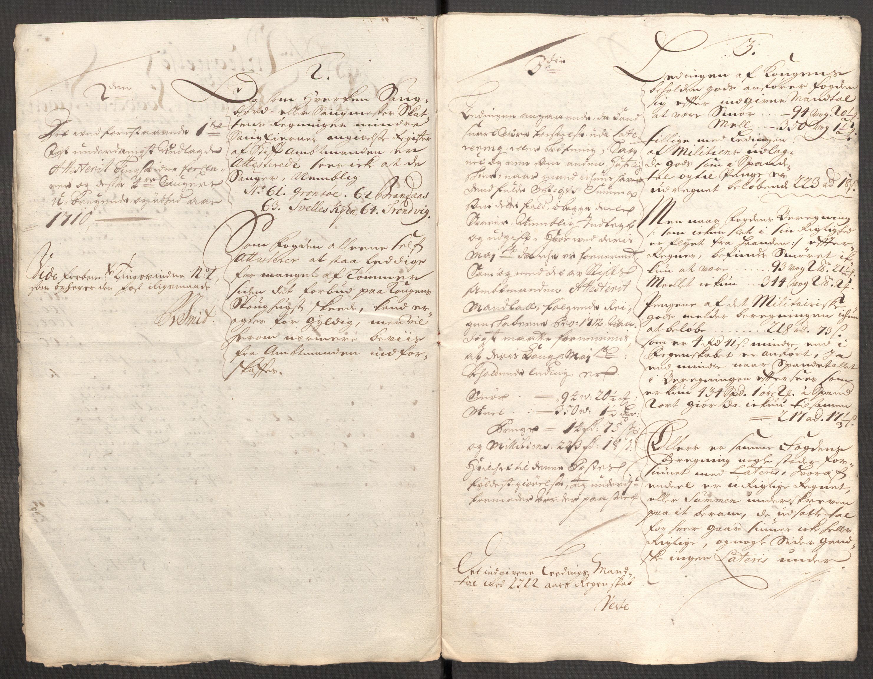 Rentekammeret inntil 1814, Reviderte regnskaper, Fogderegnskap, AV/RA-EA-4092/R62/L4200: Fogderegnskap Stjørdal og Verdal, 1710, s. 269