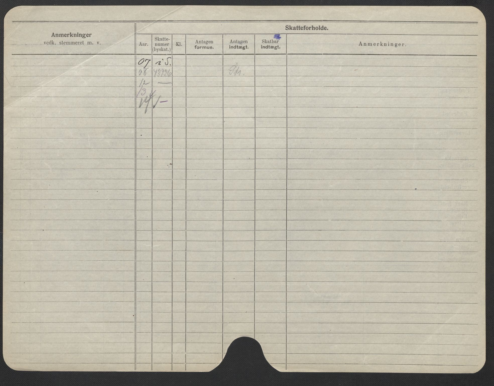 Oslo folkeregister, Registerkort, AV/SAO-A-11715/F/Fa/Fac/L0022: Kvinner, 1906-1914, s. 655b