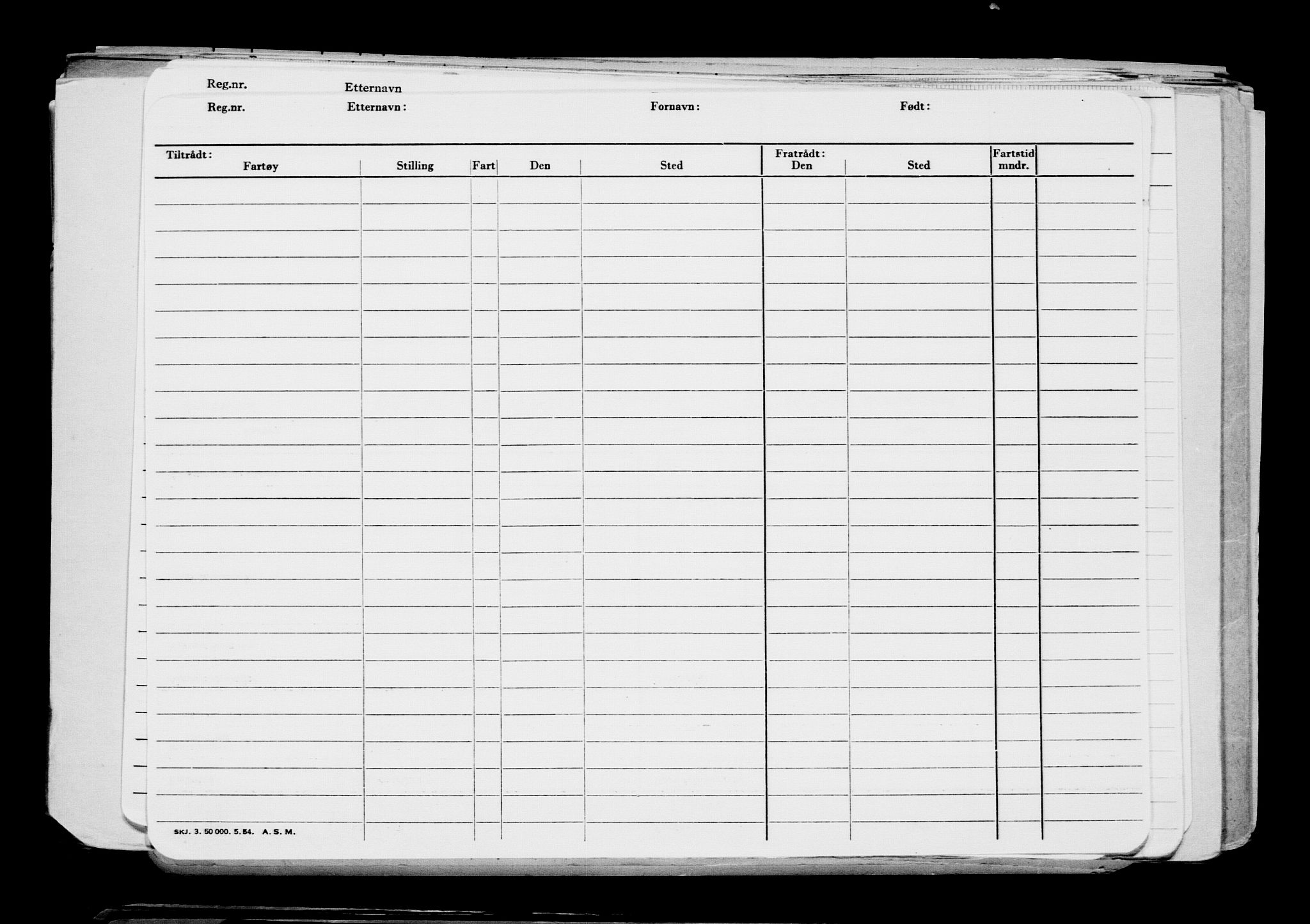 Direktoratet for sjømenn, AV/RA-S-3545/G/Gb/L0197: Hovedkort, 1921, s. 760