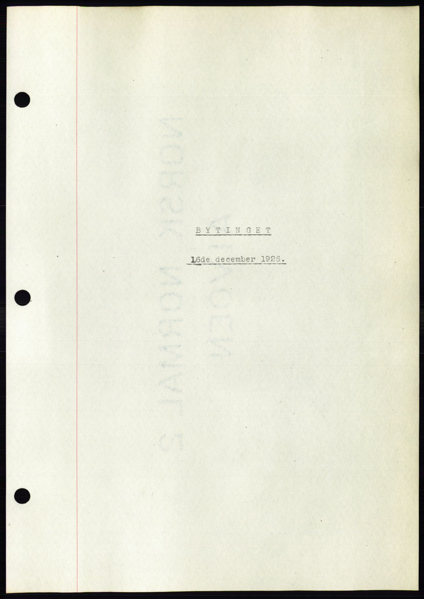 Ålesund byfogd, AV/SAT-A-4384: Pantebok nr. 21, 1926-1927, Tingl.dato: 16.12.1926