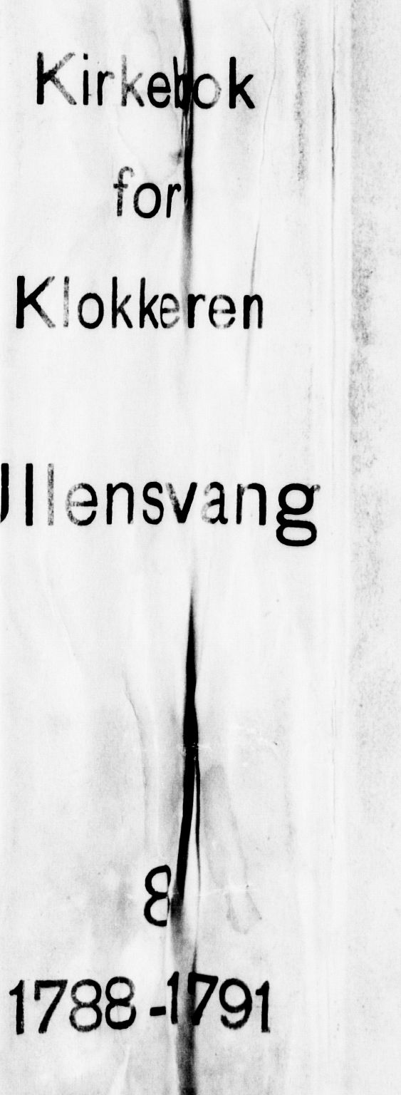 Ullensvang sokneprestembete, AV/SAB-A-78701/H/Hab: Klokkerbok nr. B 6, 1788-1791