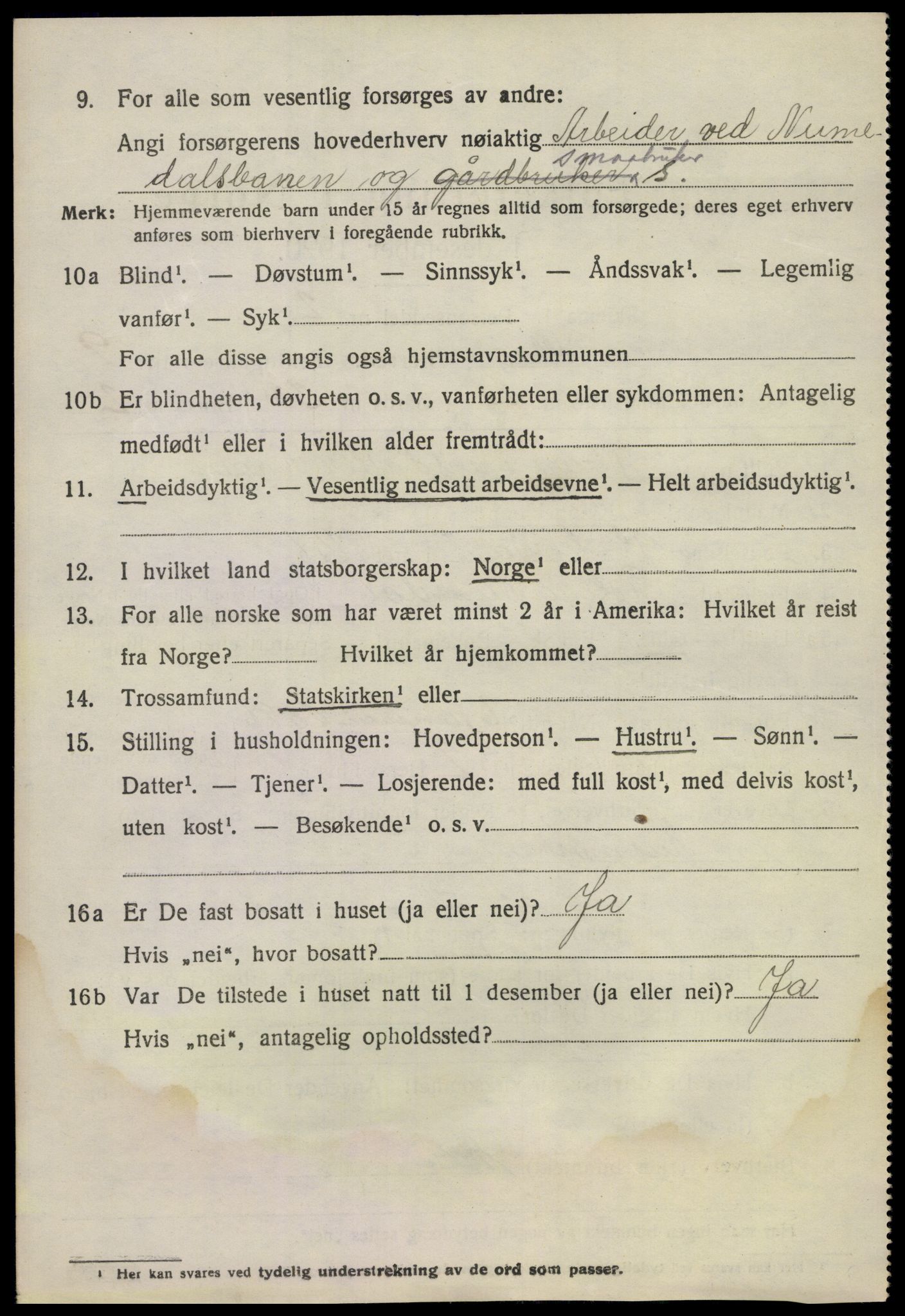 SAKO, Folketelling 1920 for 0632 Rollag herred, 1920, s. 3385