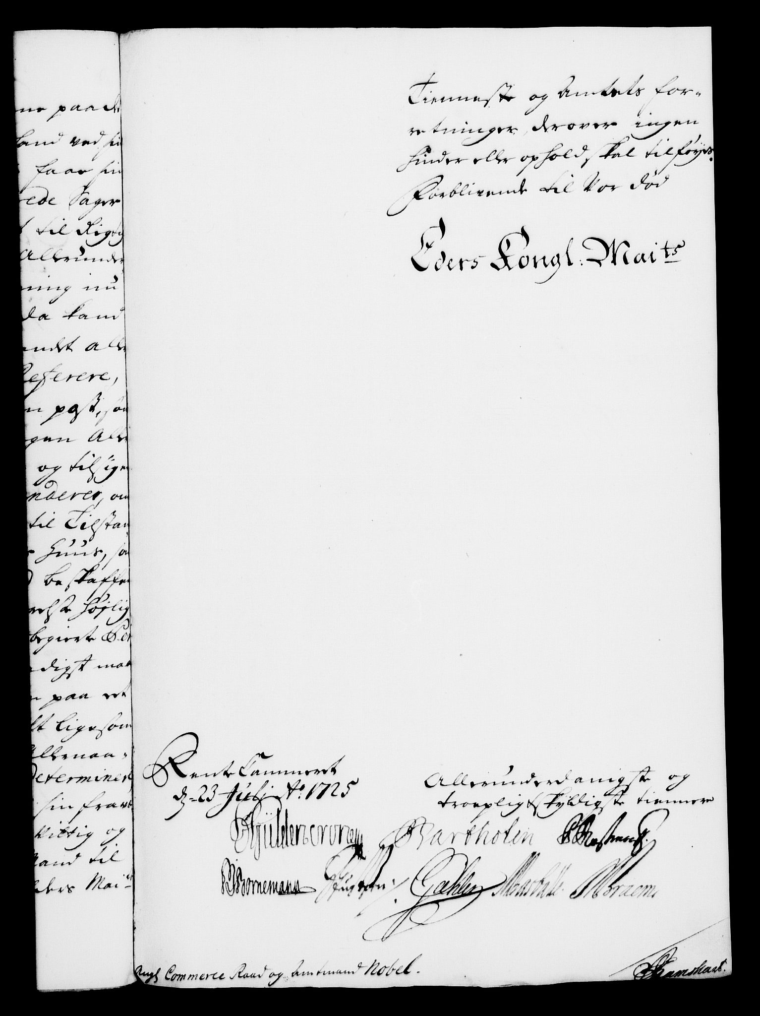 Rentekammeret, Kammerkanselliet, RA/EA-3111/G/Gf/Gfa/L0008: Norsk relasjons- og resolusjonsprotokoll (merket RK 52.8), 1725, s. 674