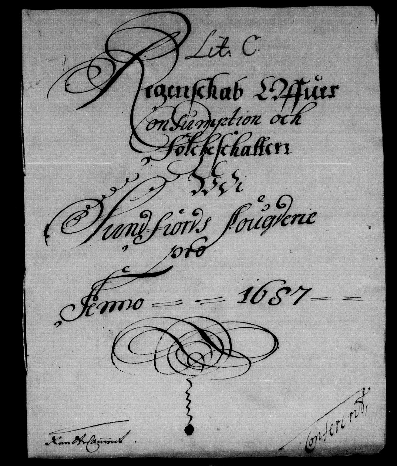 Rentekammeret inntil 1814, Reviderte regnskaper, Stiftamtstueregnskaper, Bergen stiftamt, AV/RA-EA-6043/R/Rc/L0084: Bergen stiftamt, 1687