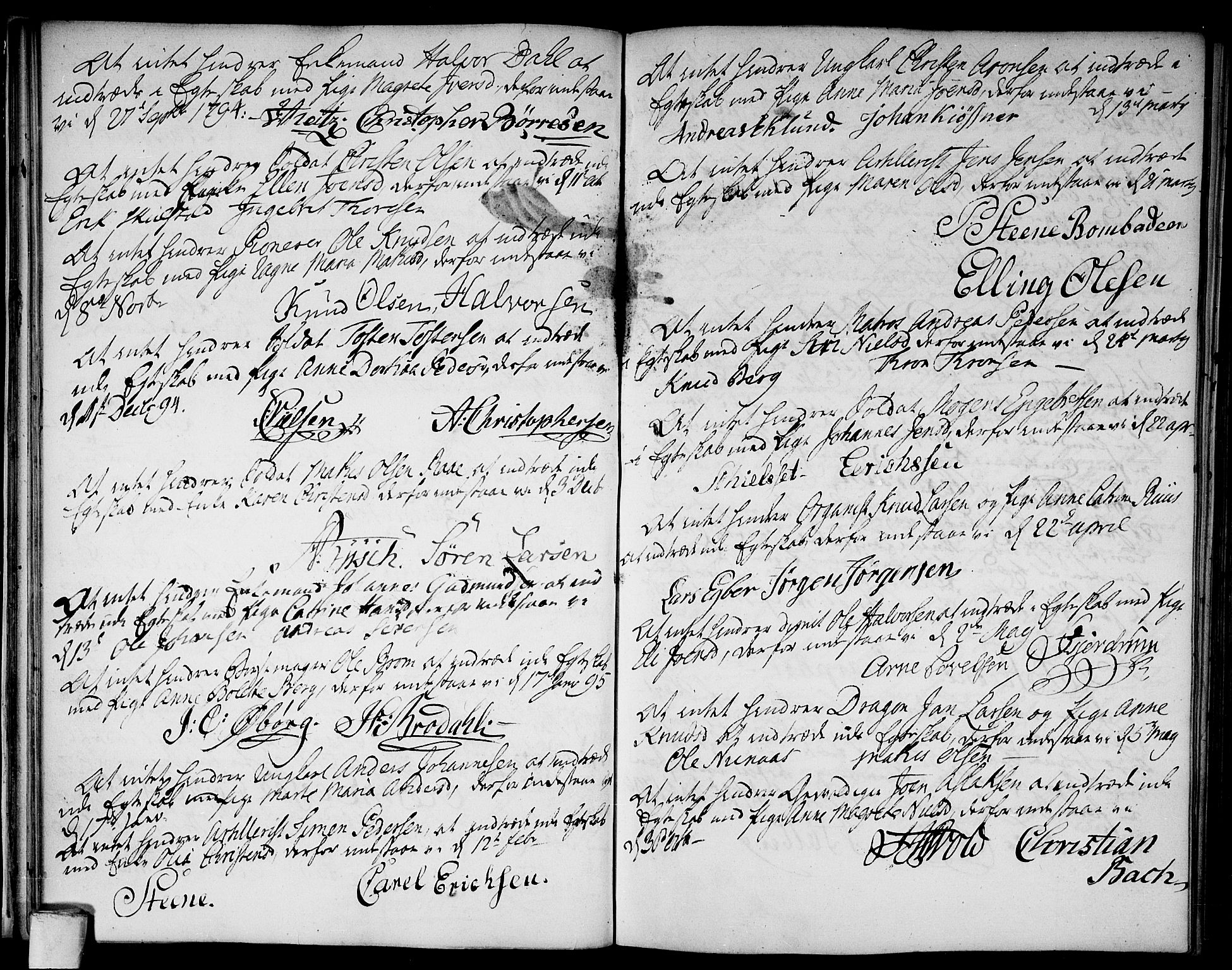 Aker prestekontor kirkebøker, AV/SAO-A-10861/L/L0004: Forlovererklæringer nr. 4, 1778-1831