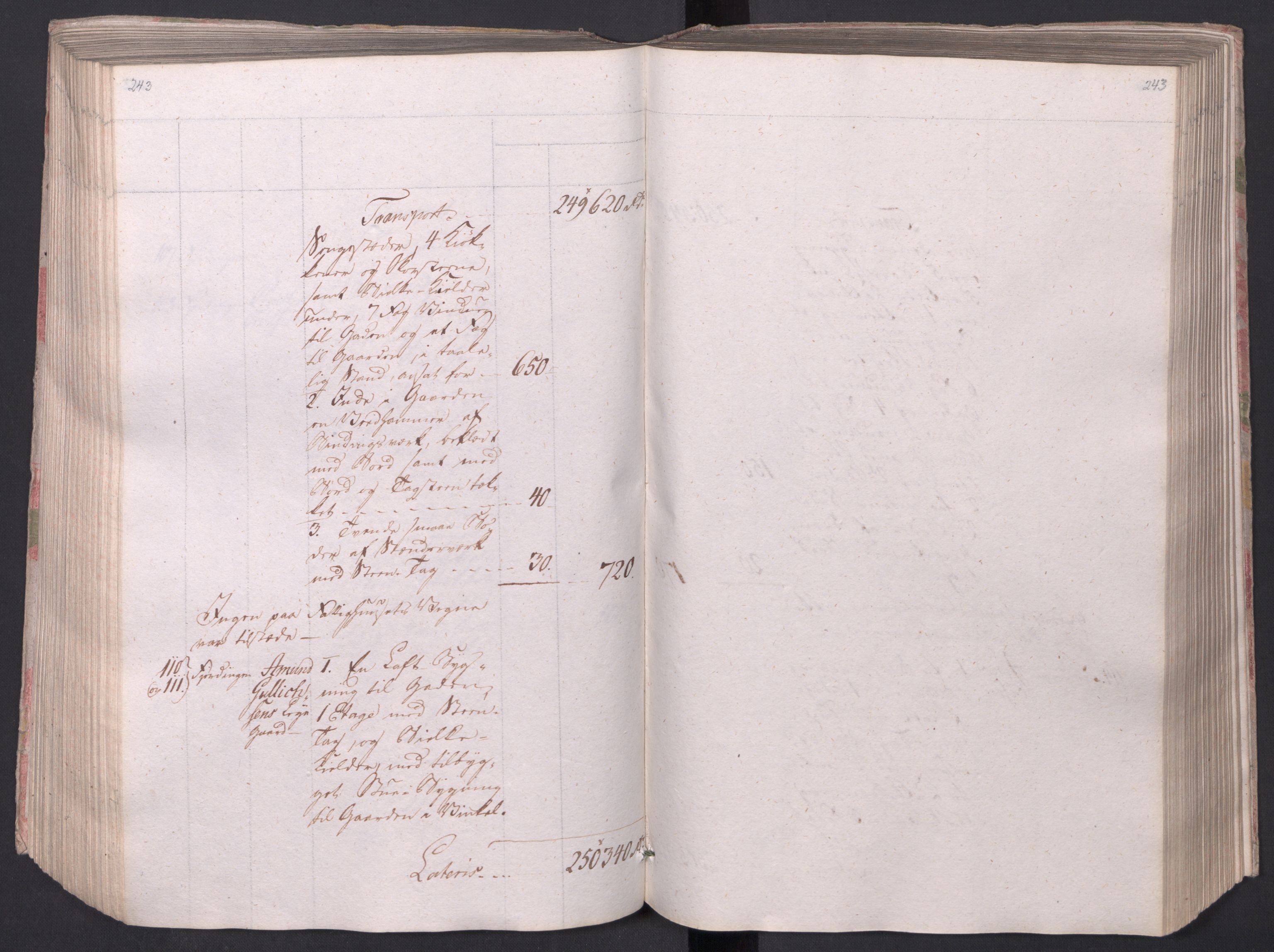 Kristiania stiftamt, AV/SAO-A-10386/I/Ia/L0015: Branntakster, 1797, s. 243