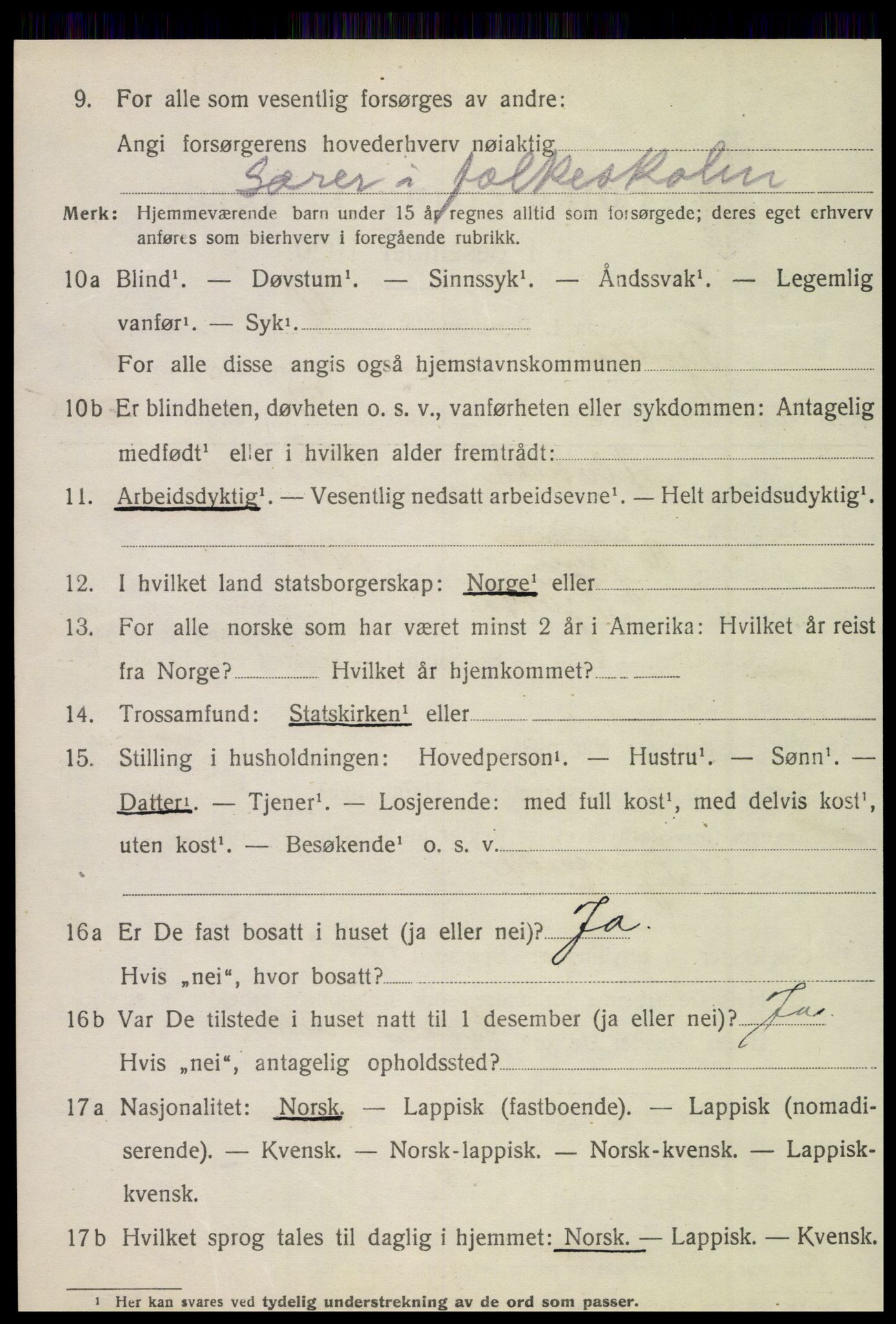 SAT, Folketelling 1920 for 1817 Tjøtta herred, 1920, s. 2422