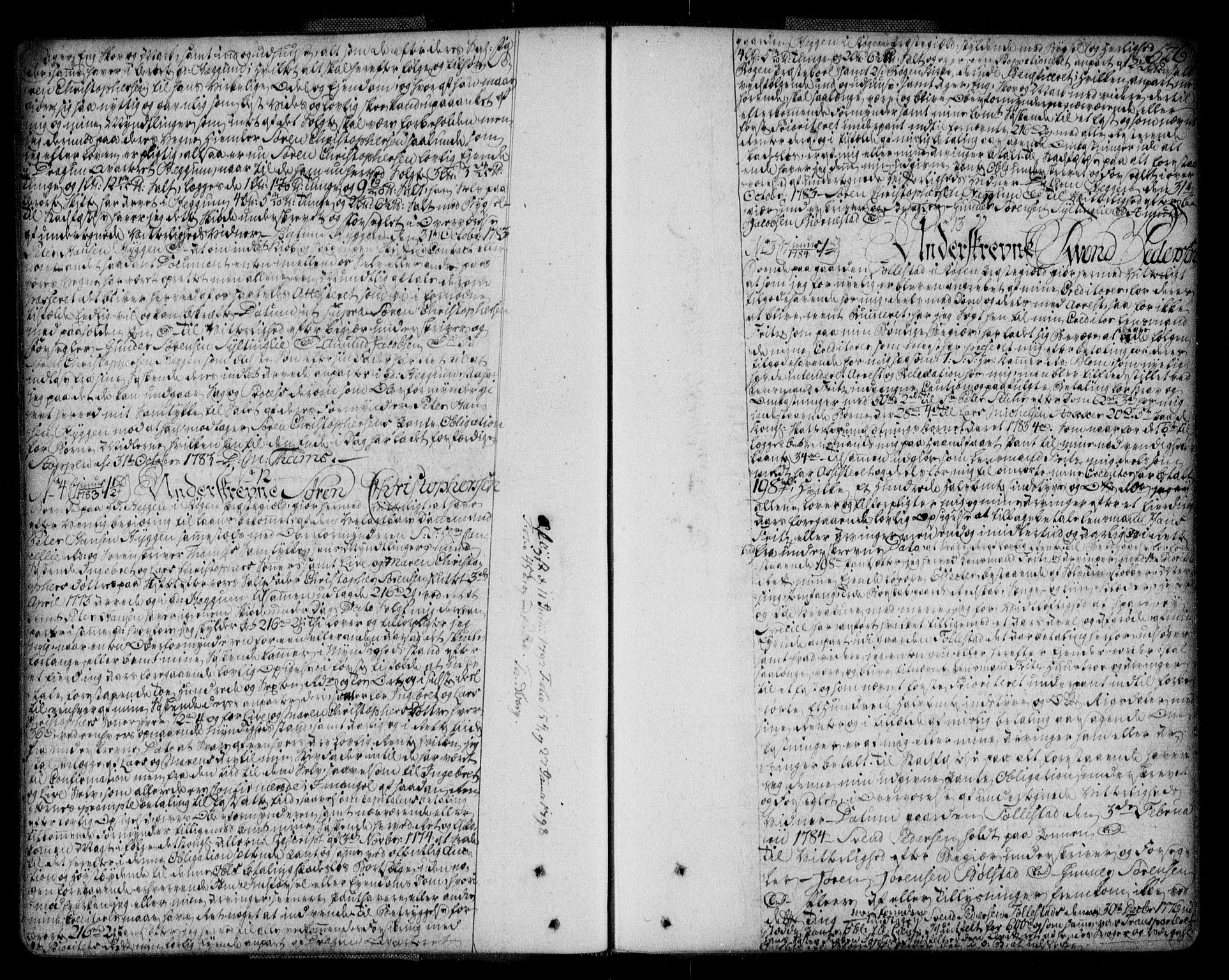 Lier, Røyken og Hurum sorenskriveri, SAKO/A-89/G/Ga/Gaa/L0004b: Pantebok nr. IVb, 1779-1788, s. 526