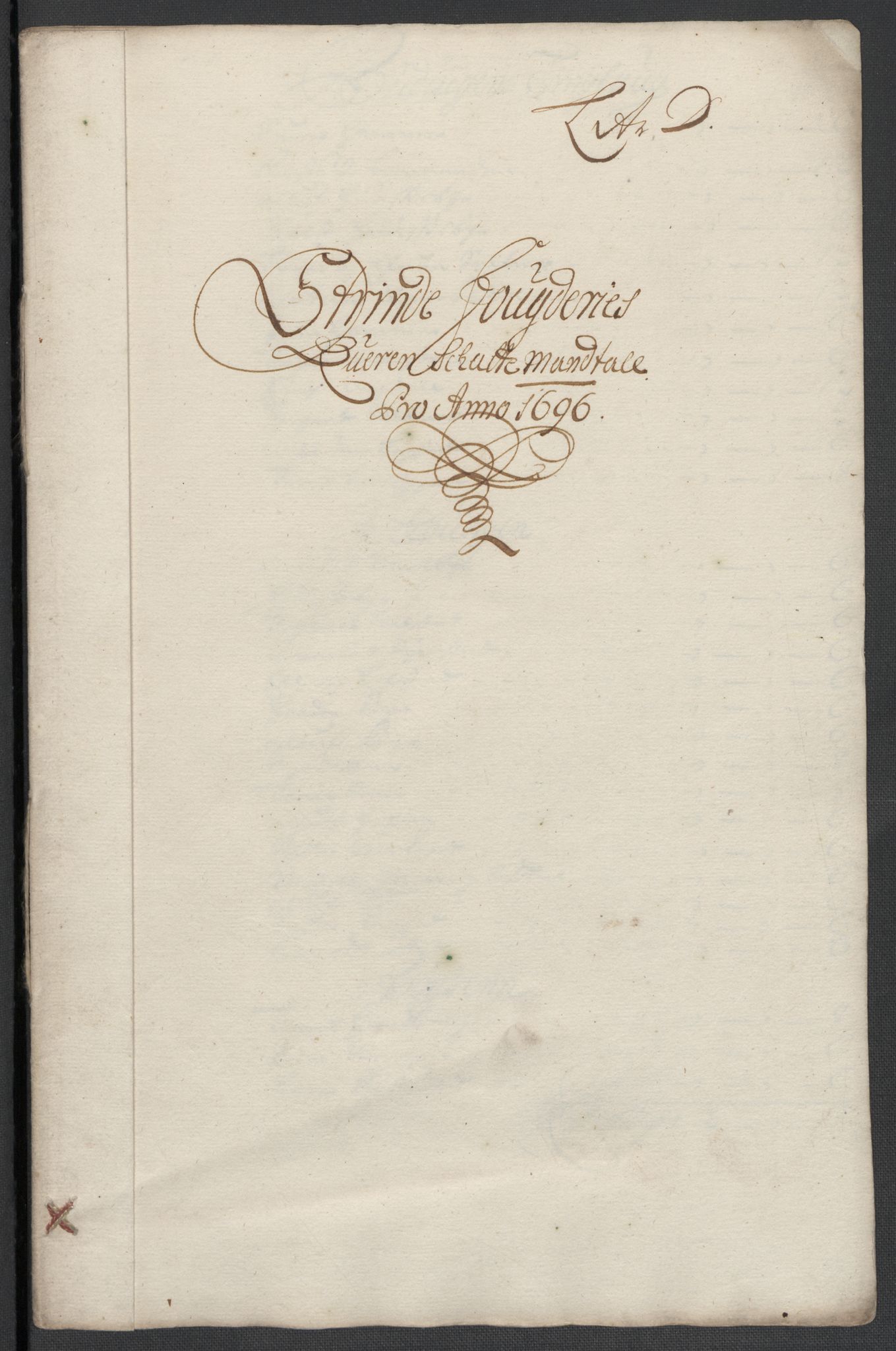 Rentekammeret inntil 1814, Reviderte regnskaper, Fogderegnskap, RA/EA-4092/R61/L4106: Fogderegnskap Strinda og Selbu, 1696-1697, s. 37