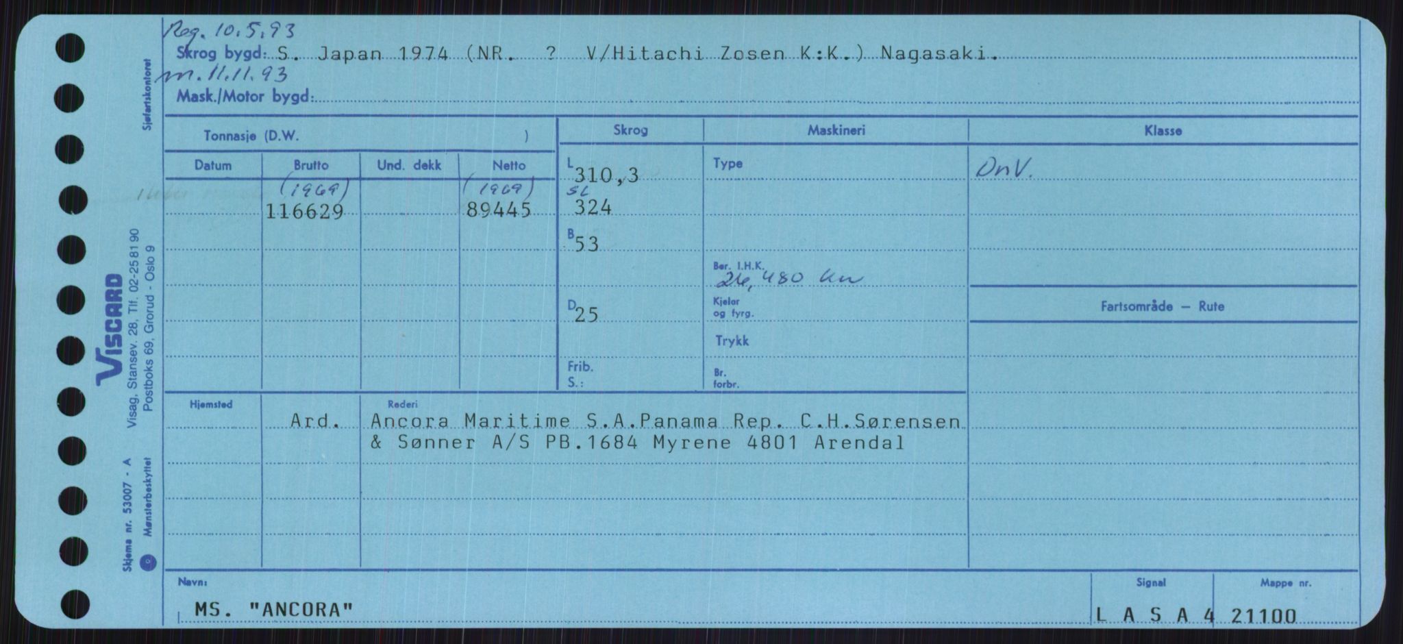 Sjøfartsdirektoratet med forløpere, Skipsmålingen, AV/RA-S-1627/H/Ha/L0001/0001: Fartøy, A-Eig / Fartøy A-Bjøn, s. 201