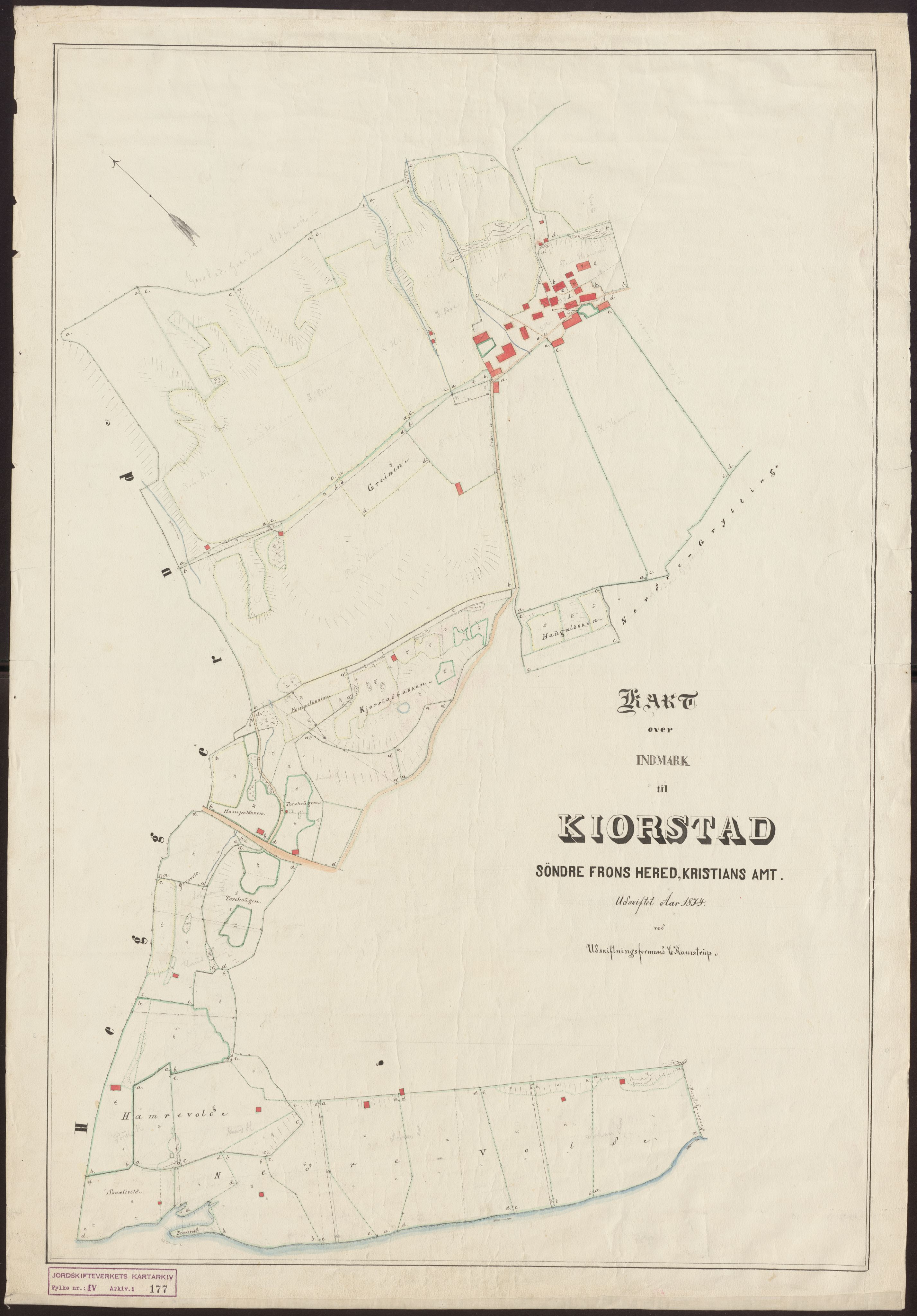 Jordskifteverkets kartarkiv, AV/RA-S-3929/T, 1859-1988, s. 226