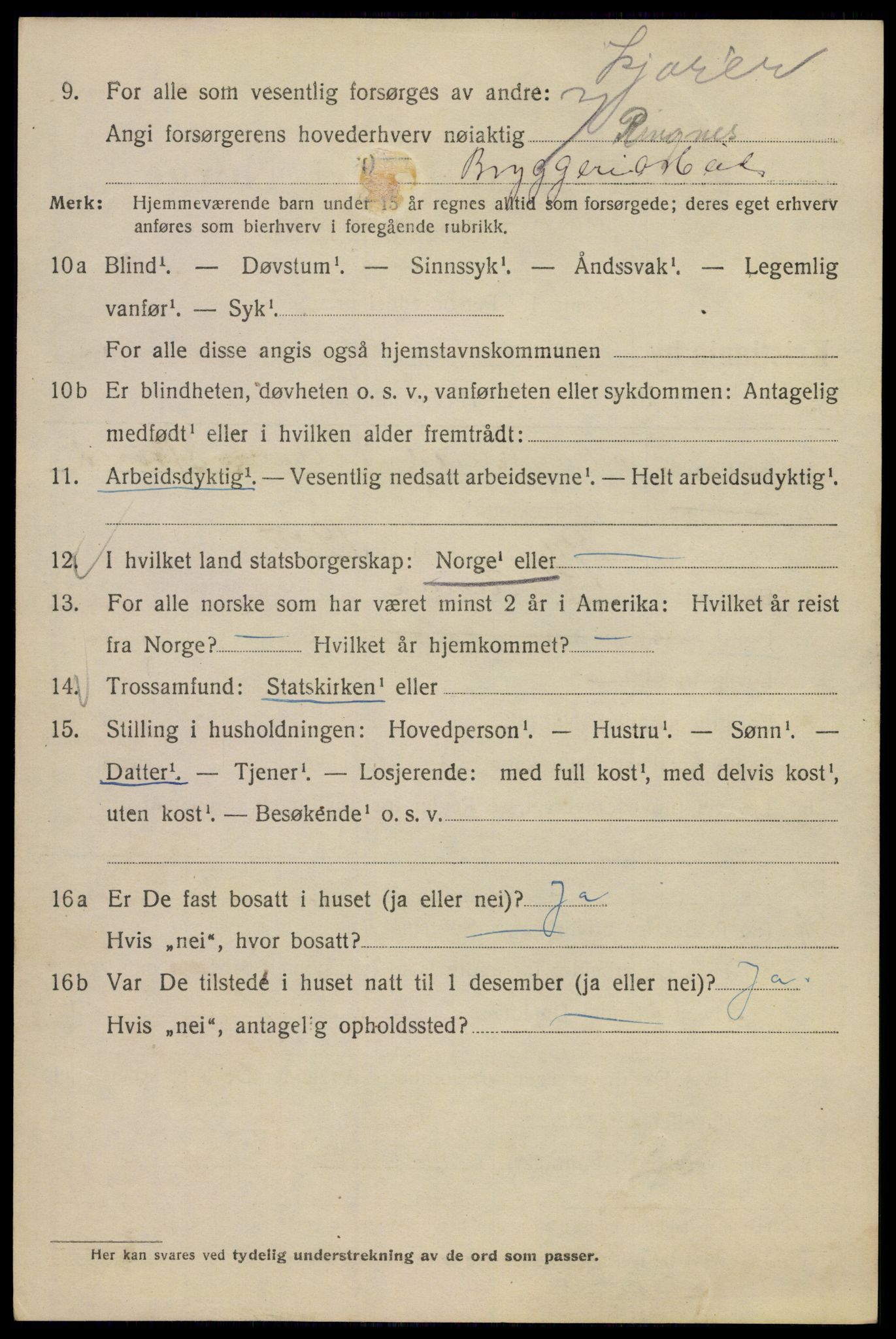 SAO, Folketelling 1920 for 0301 Kristiania kjøpstad, 1920, s. 293834