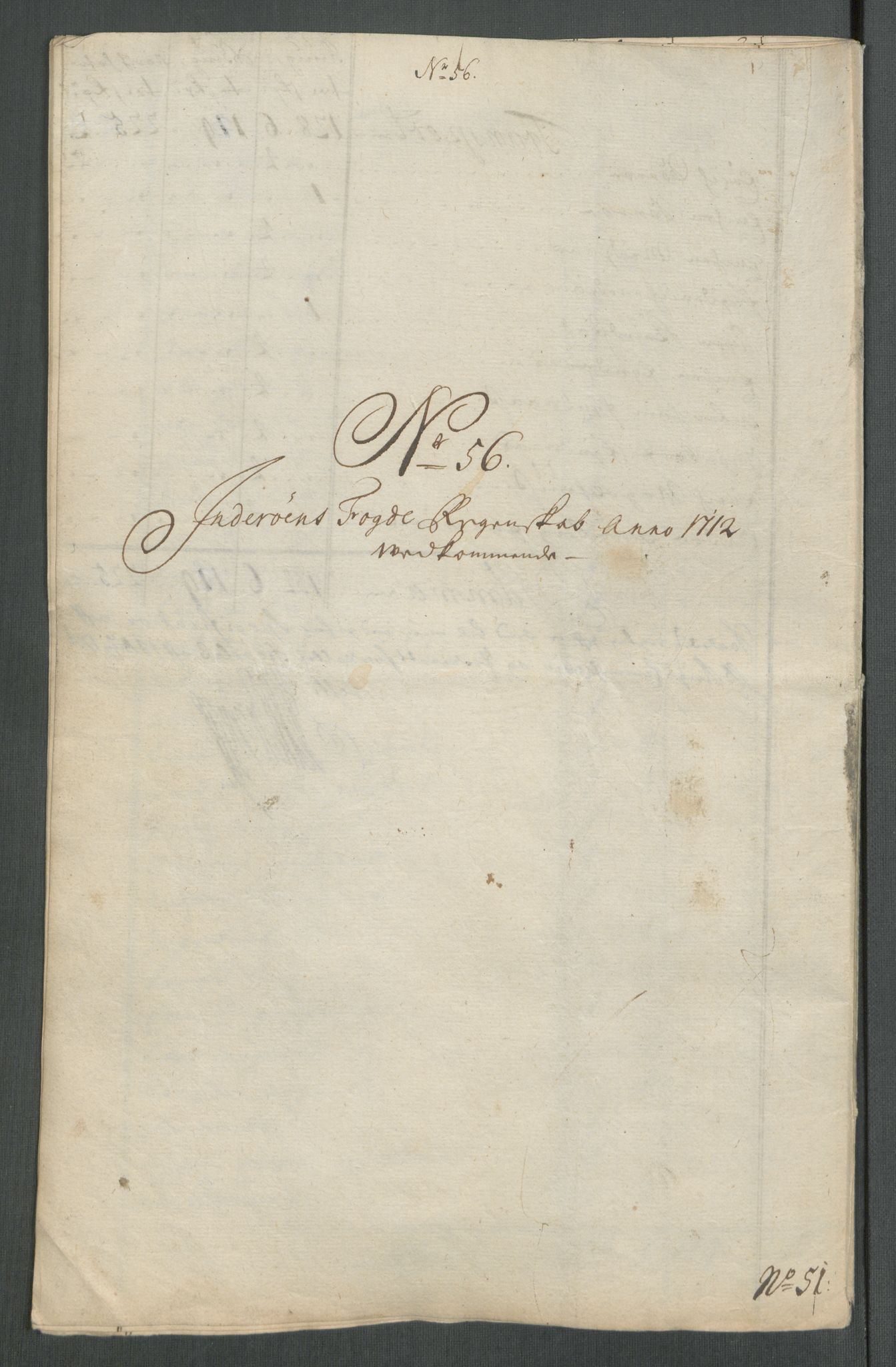 Rentekammeret inntil 1814, Reviderte regnskaper, Fogderegnskap, AV/RA-EA-4092/R63/L4320: Fogderegnskap Inderøy, 1712, s. 379