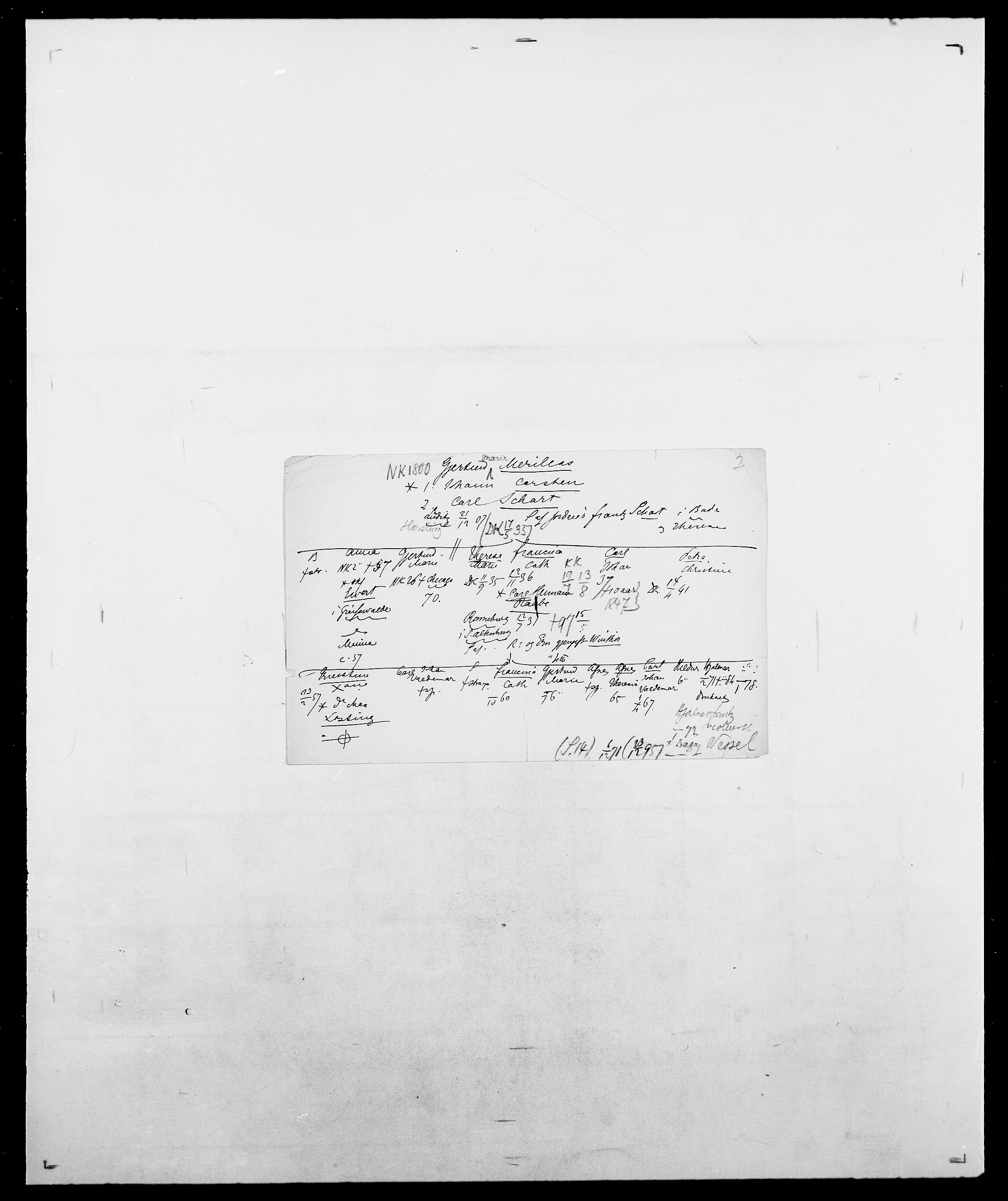 Delgobe, Charles Antoine - samling, AV/SAO-PAO-0038/D/Da/L0026: Mechelby - Montoppidan, s. 327
